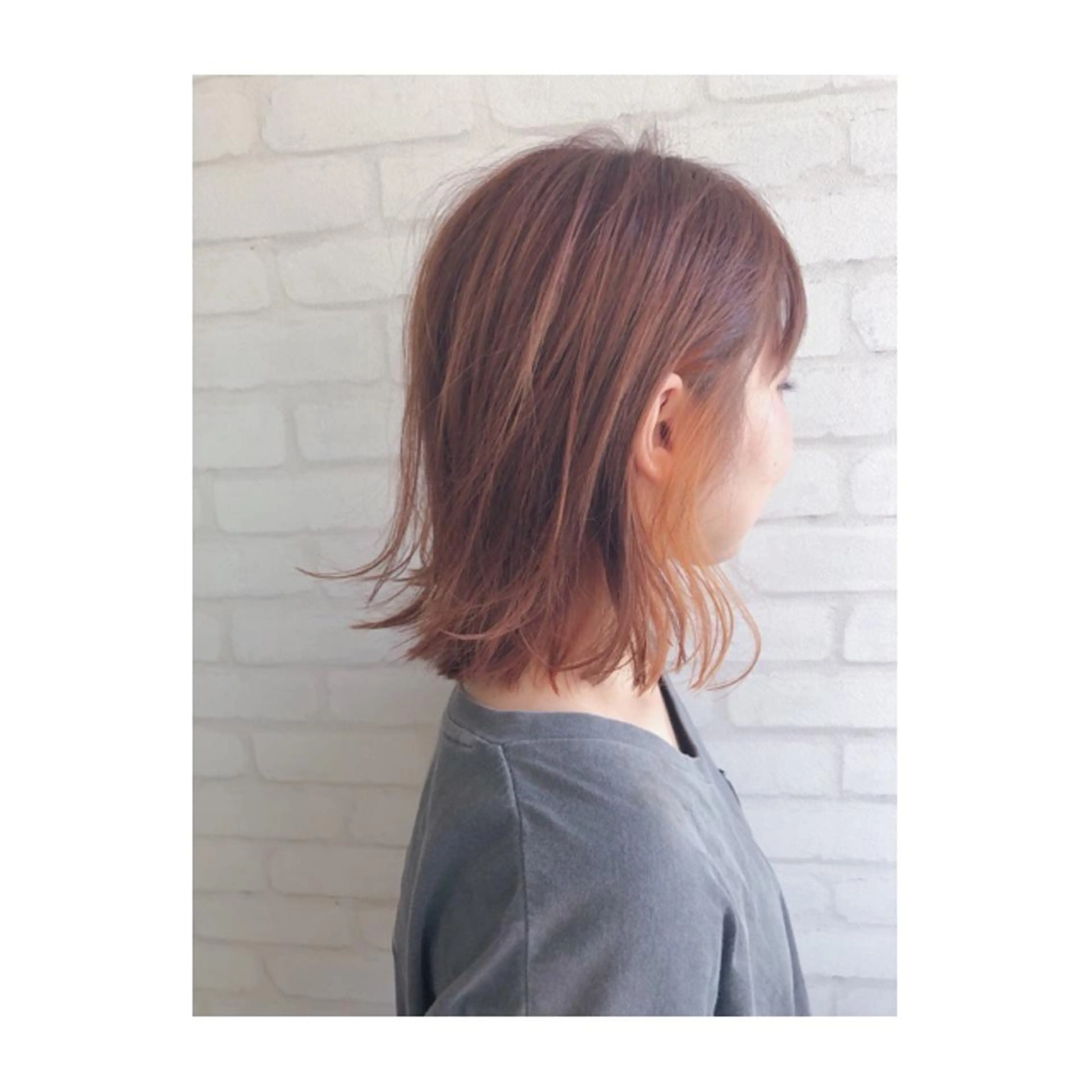 ショート カラー 透明感カラー パーマ美容師 /小泉賢徒のヘアスタイル