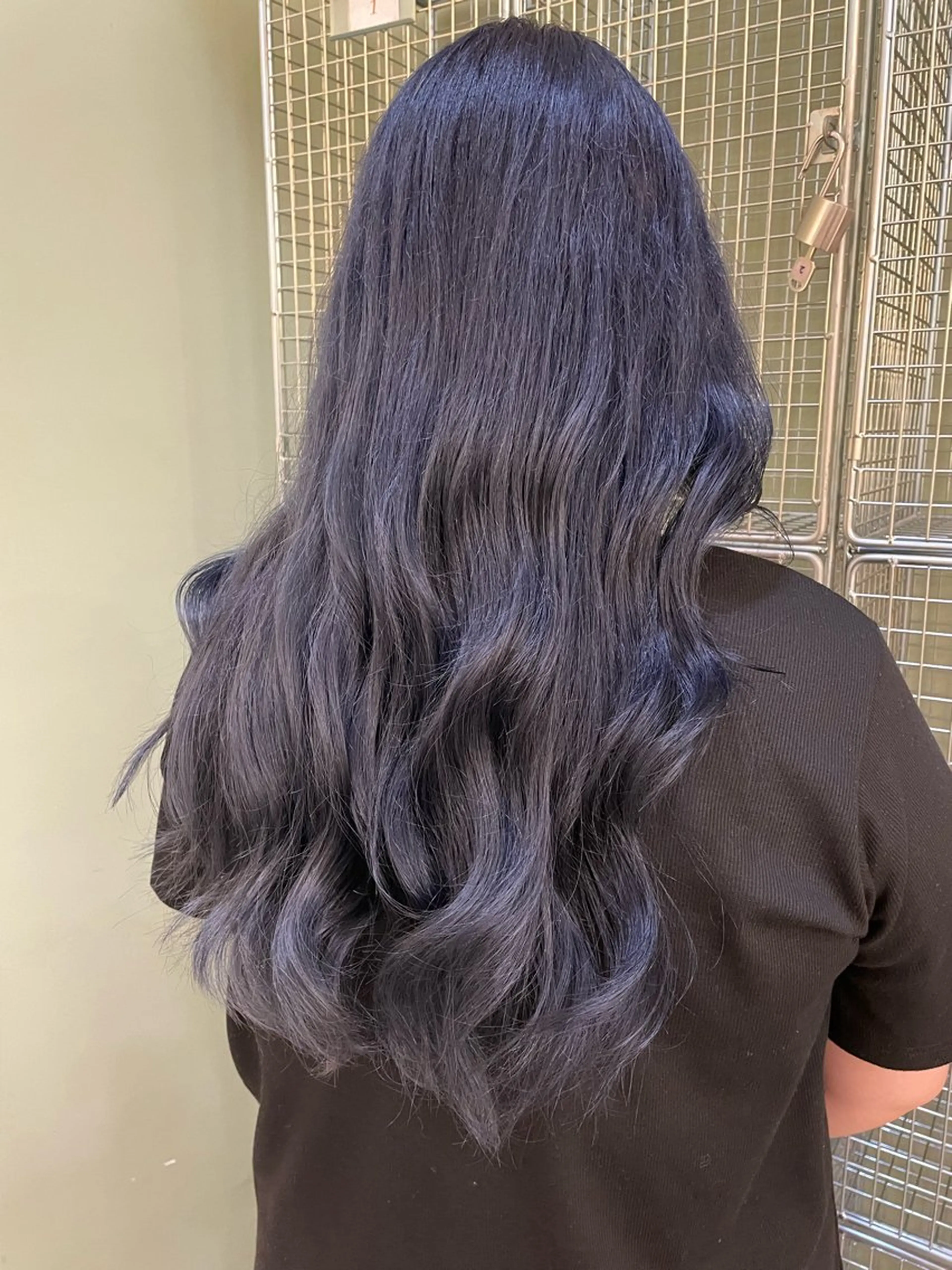 ロング カラー 中井 菜々香のヘアスタイル