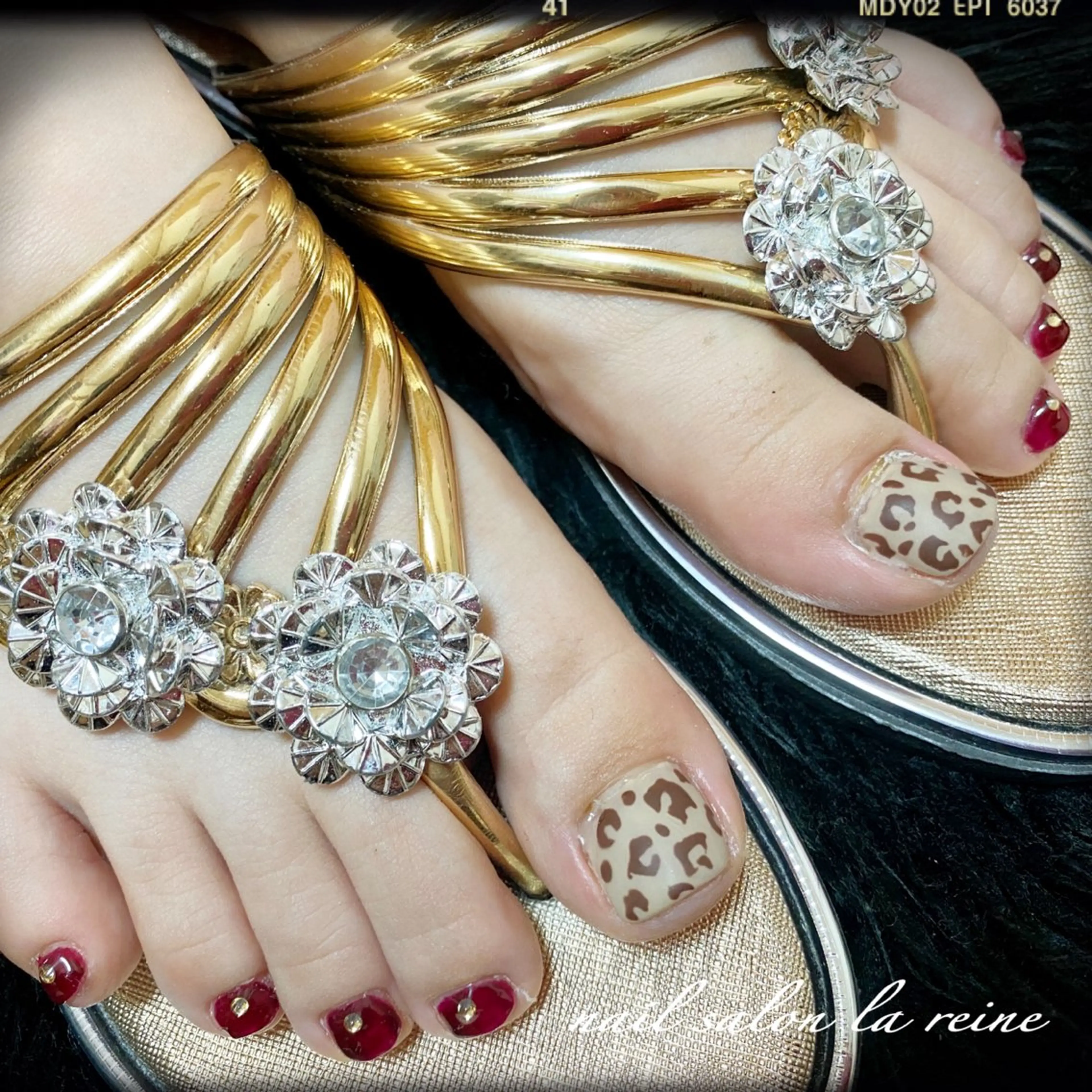 ネイル フットネイル nail salon  la reine所属・nail salon la reineのネイルデザイン