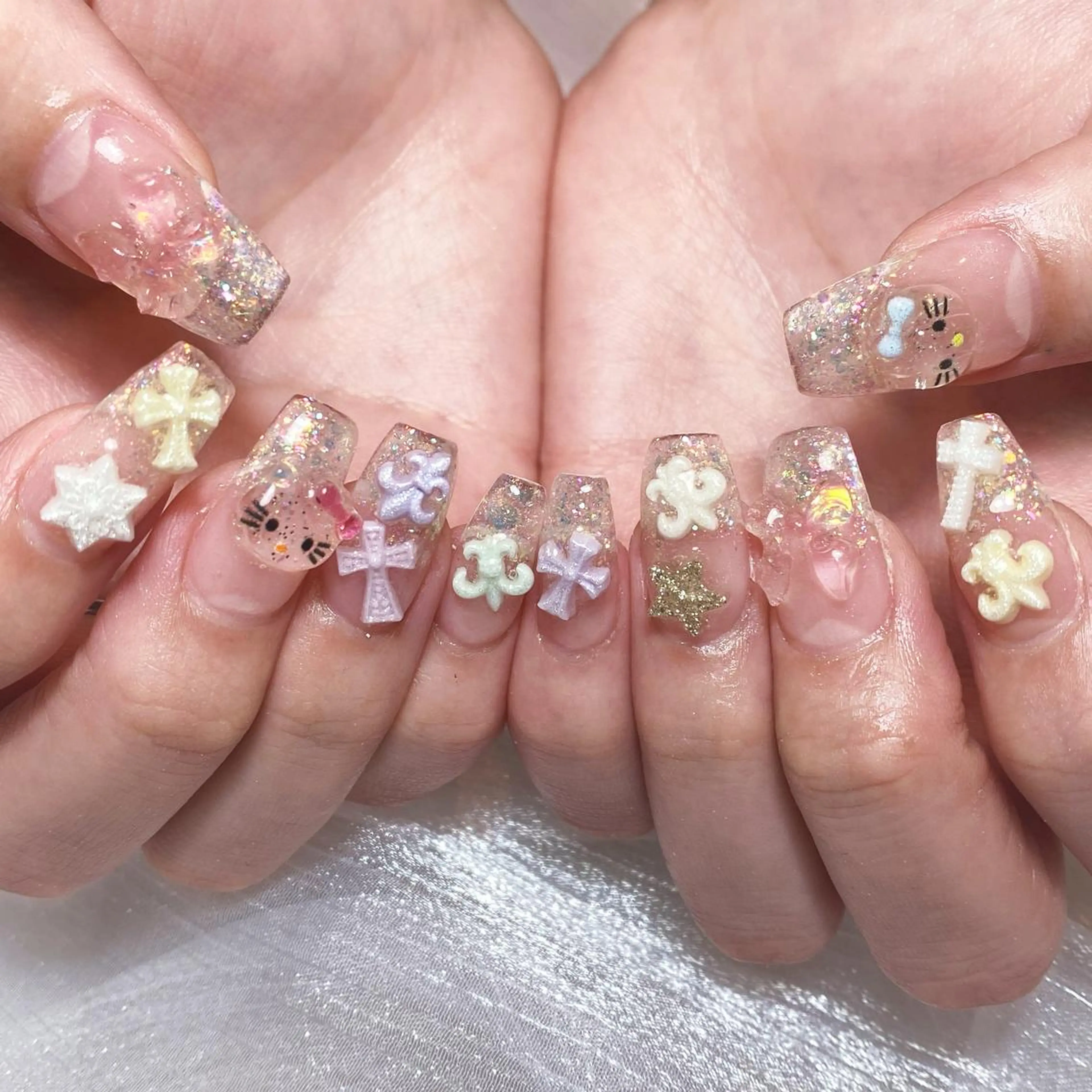 ショート 韓国風ヘア ショートヘア Ayaka 🎀のネイルデザイン