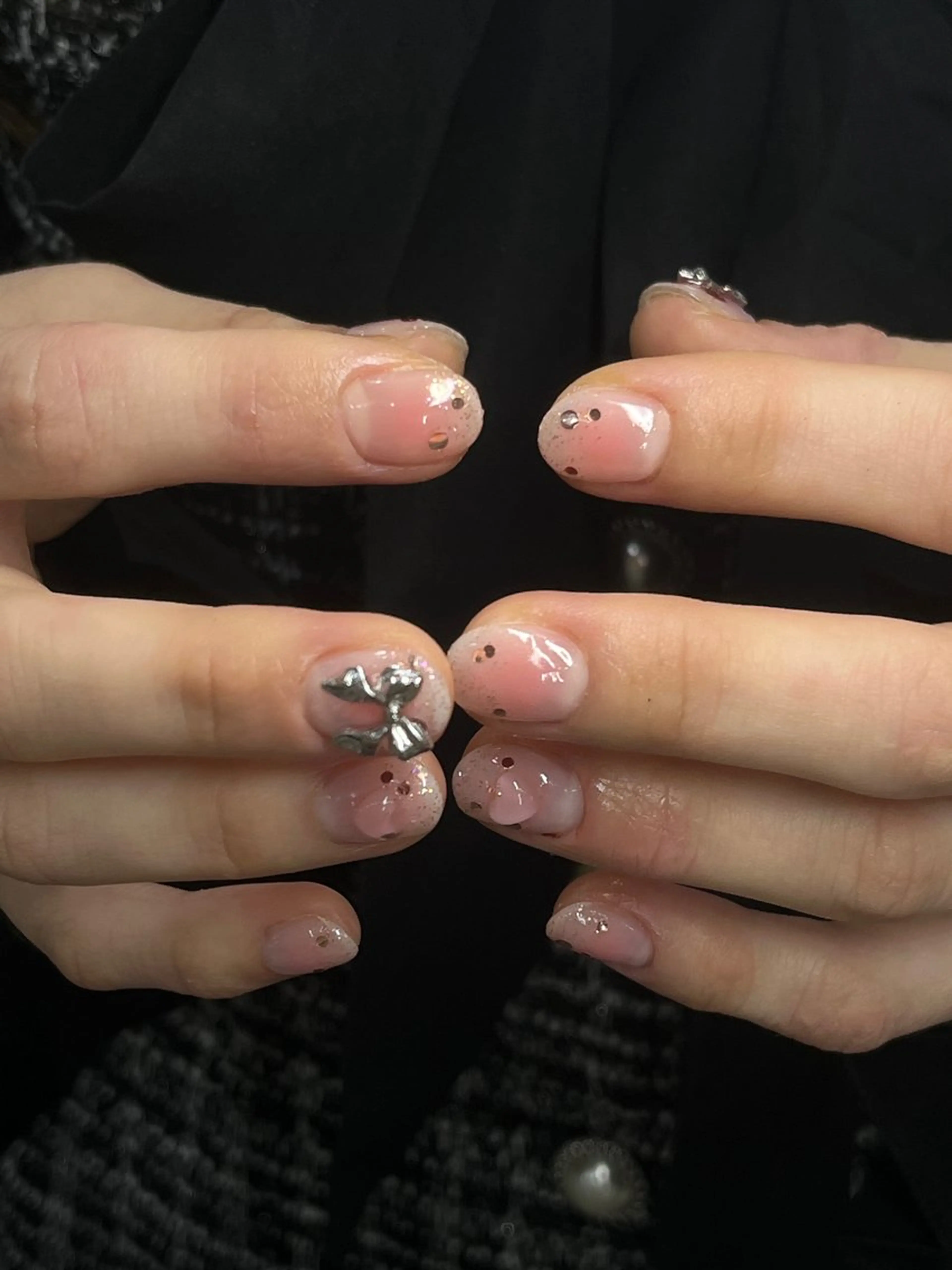 ネイル チークネイル 矢野 菜月のネイルデザイン