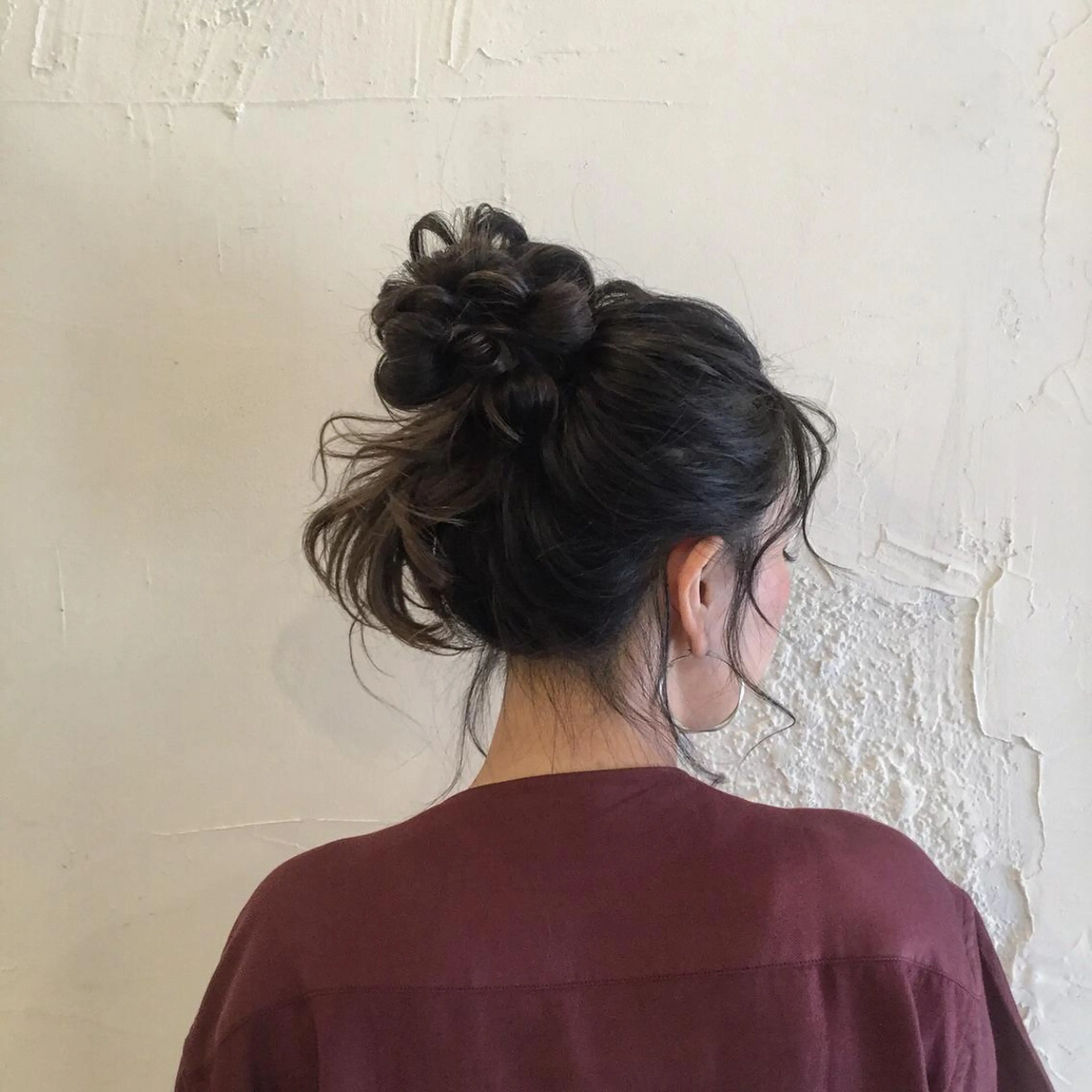 セミロング カラー ヘアアレンジ デザインカラー 髪の悩みを解決！ 那須達敦のヘアスタイル