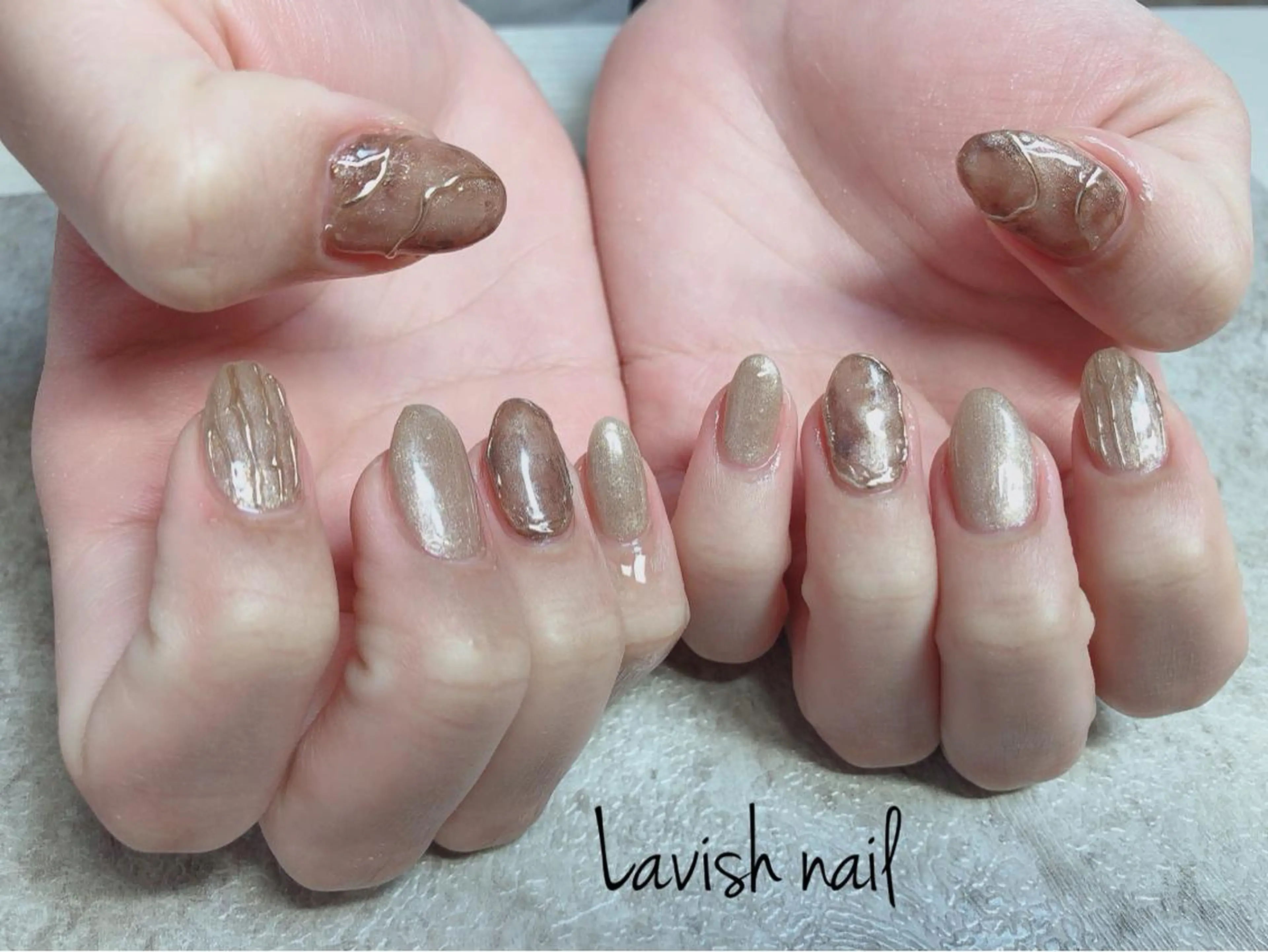 ネイル ハンドネイル Lavish nailのネイルデザイン