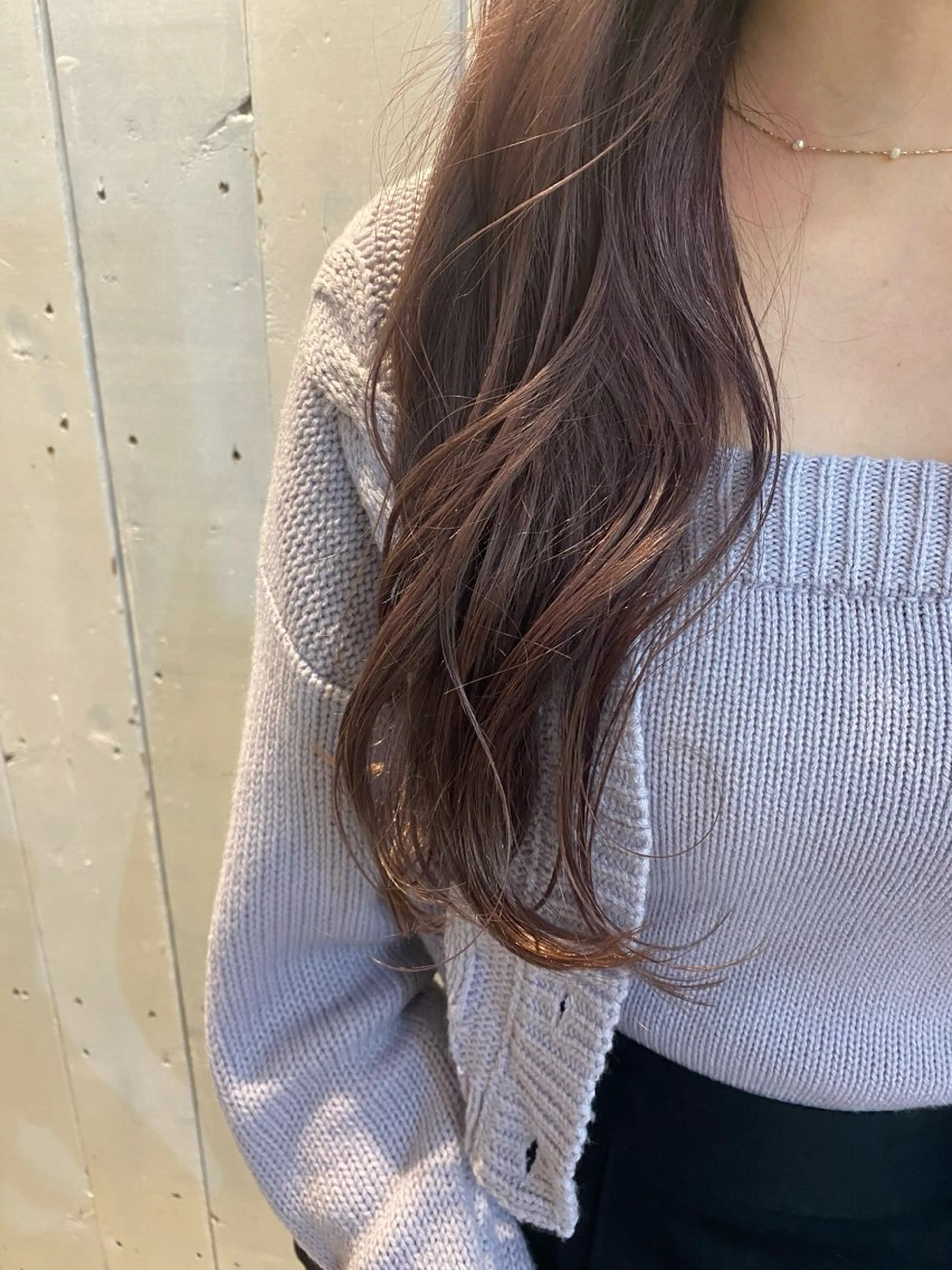ロング ヘアカラー hair make  pur所属・ストレート🌹カラー お任せを🌈bucoのヘアスタイル