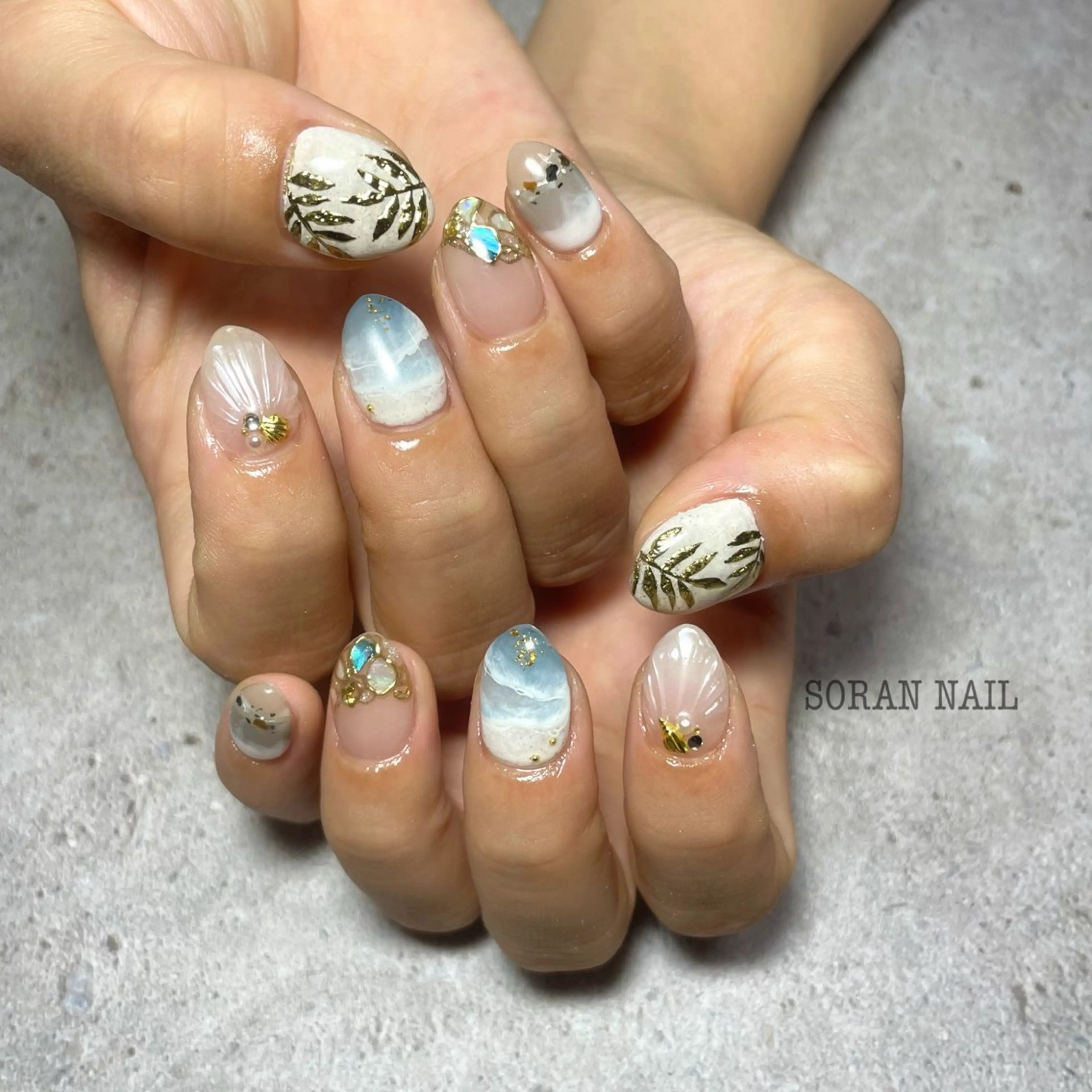 ネイル ハンドネイル soran nailのネイルデザイン