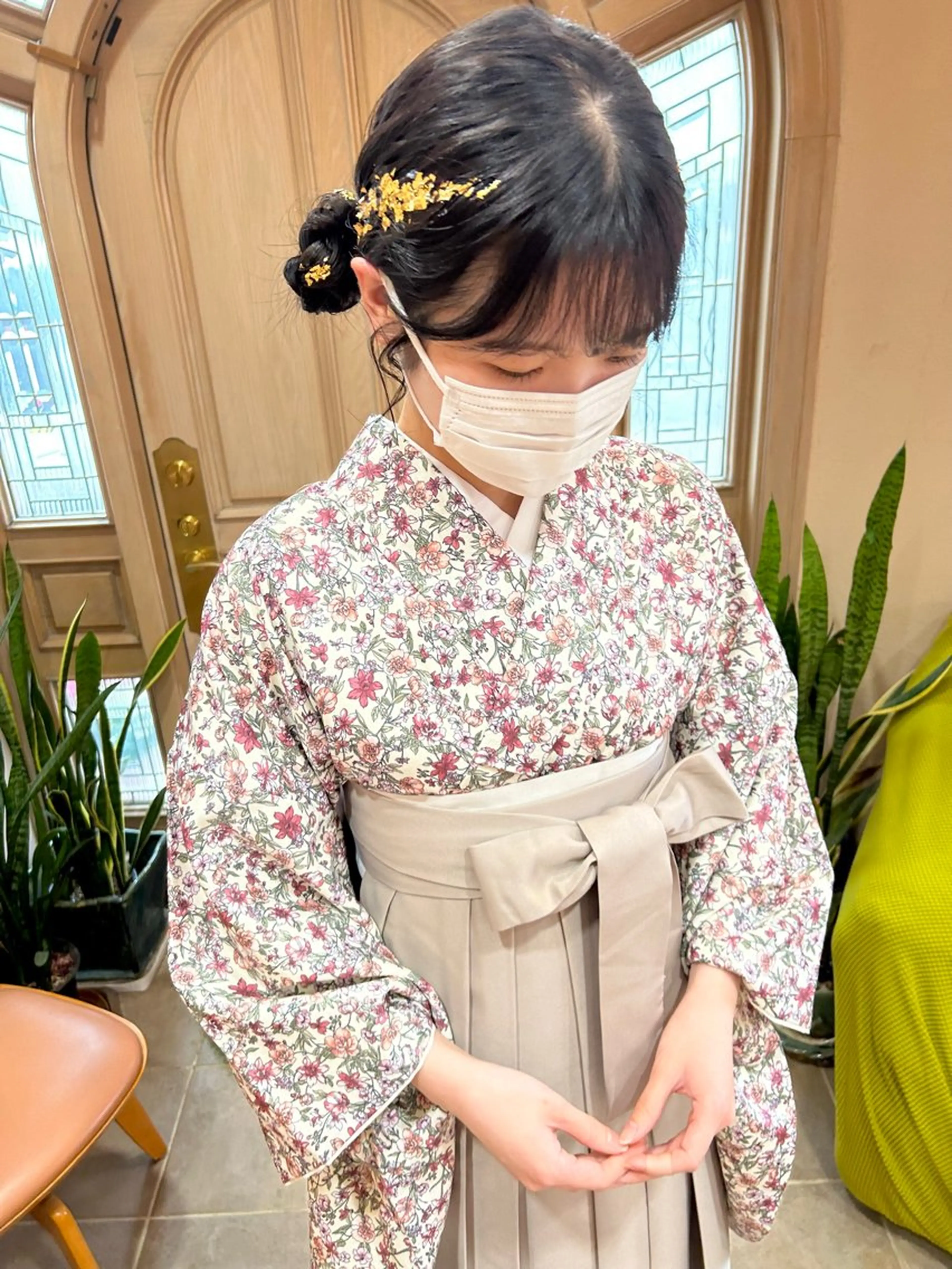 セミロング ヘアアレンジ coubou所属・mayu .のヘアスタイル