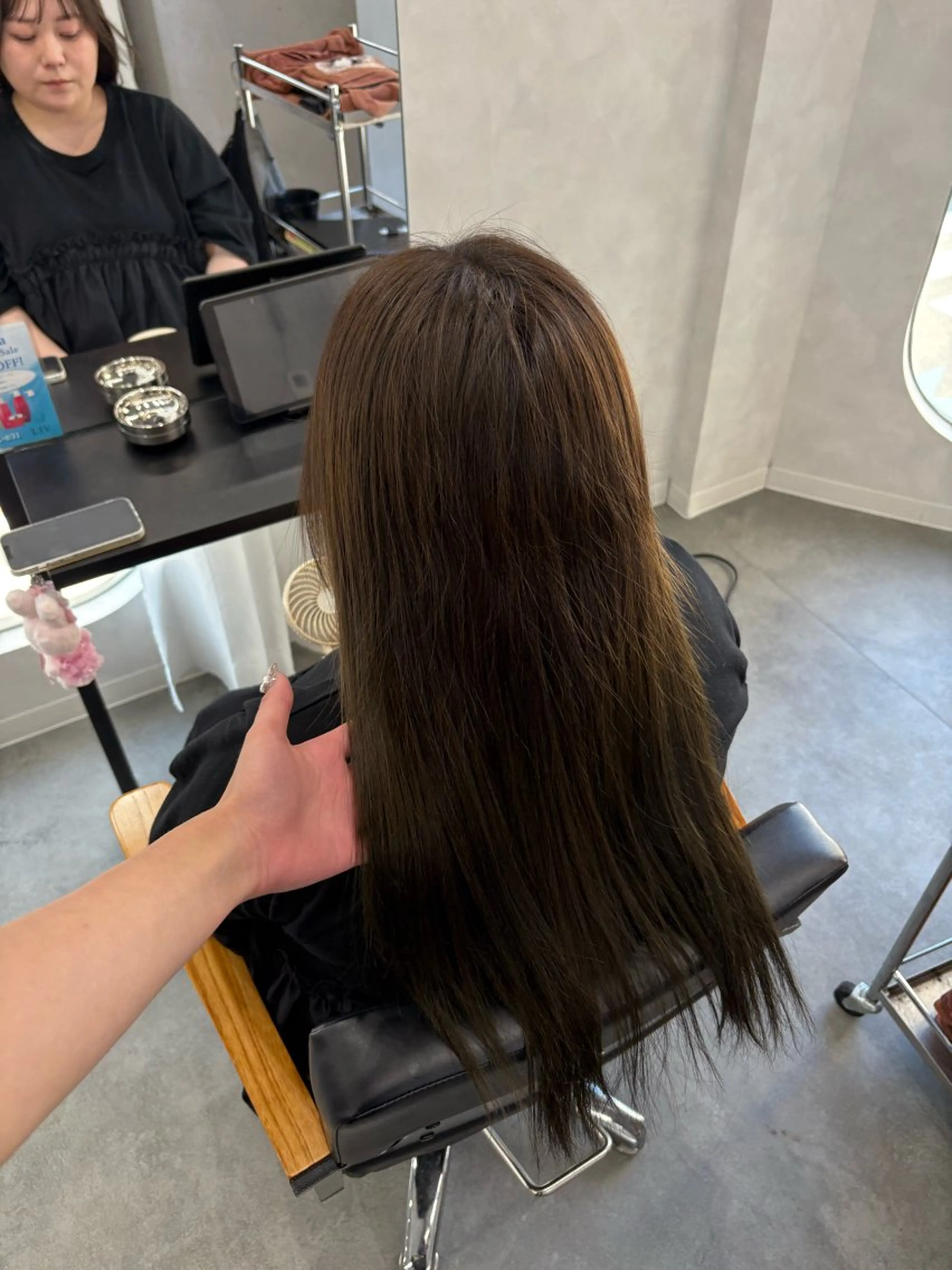 ロング カラー 縮毛矯正 LIV所属・LIV(リヴ) My (マイ)のヘアスタイル