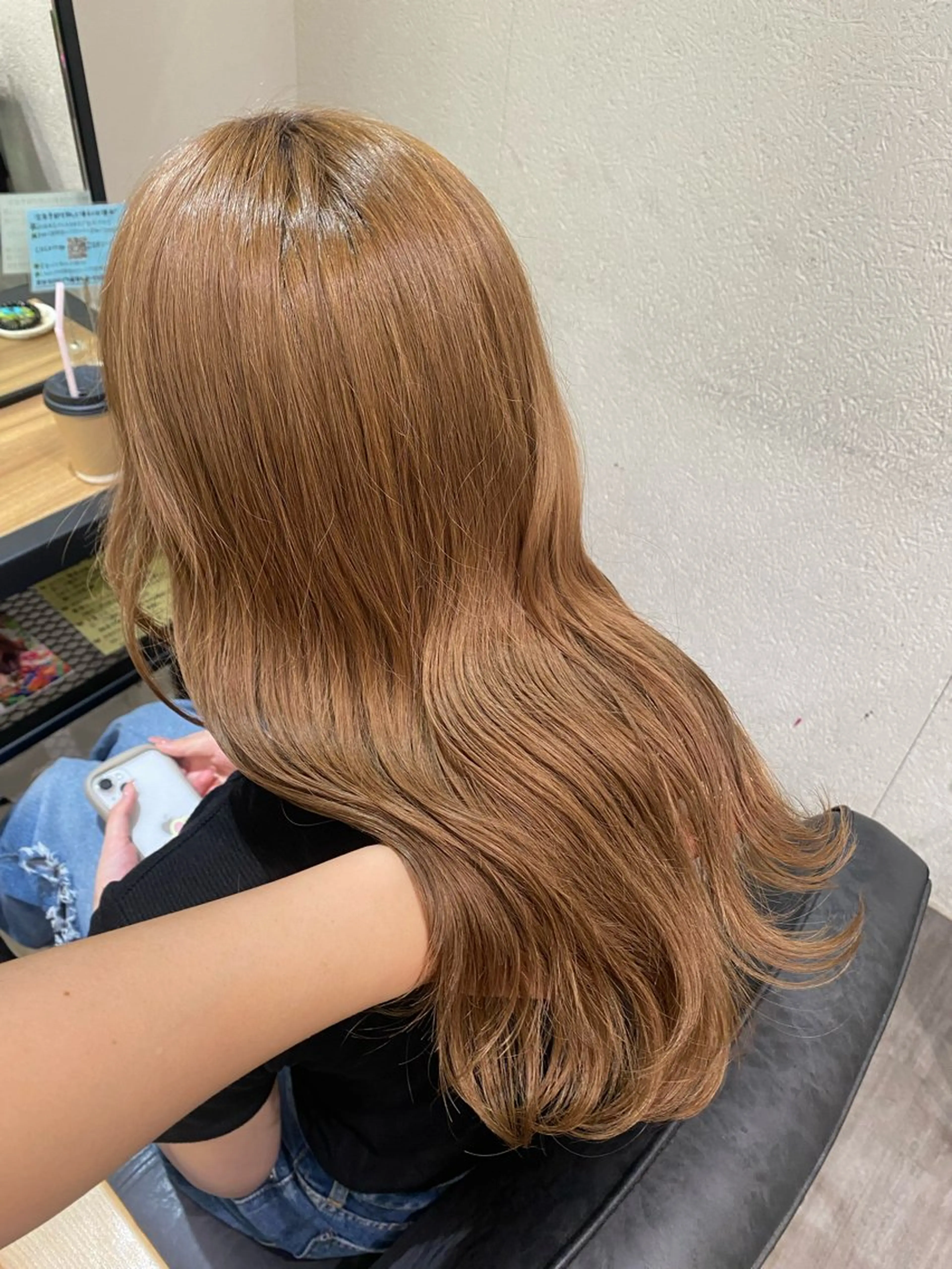 セミロング ヘアカラー cocotte🌿 amaneのマツエク・マツパデザイン