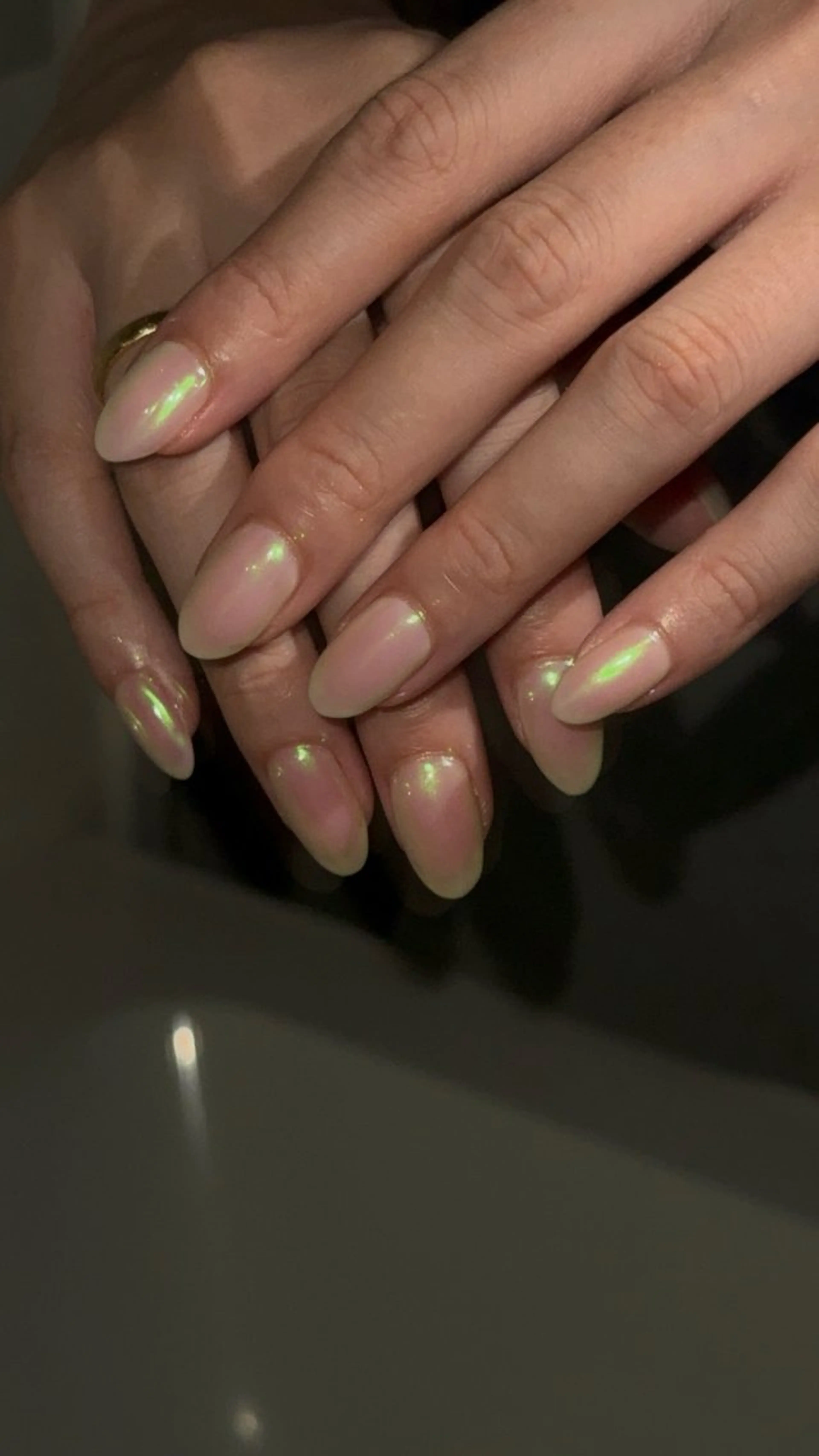 ネイル オーロラネイル ハンドネイル AZ Nail aoiのネイルデザイン
