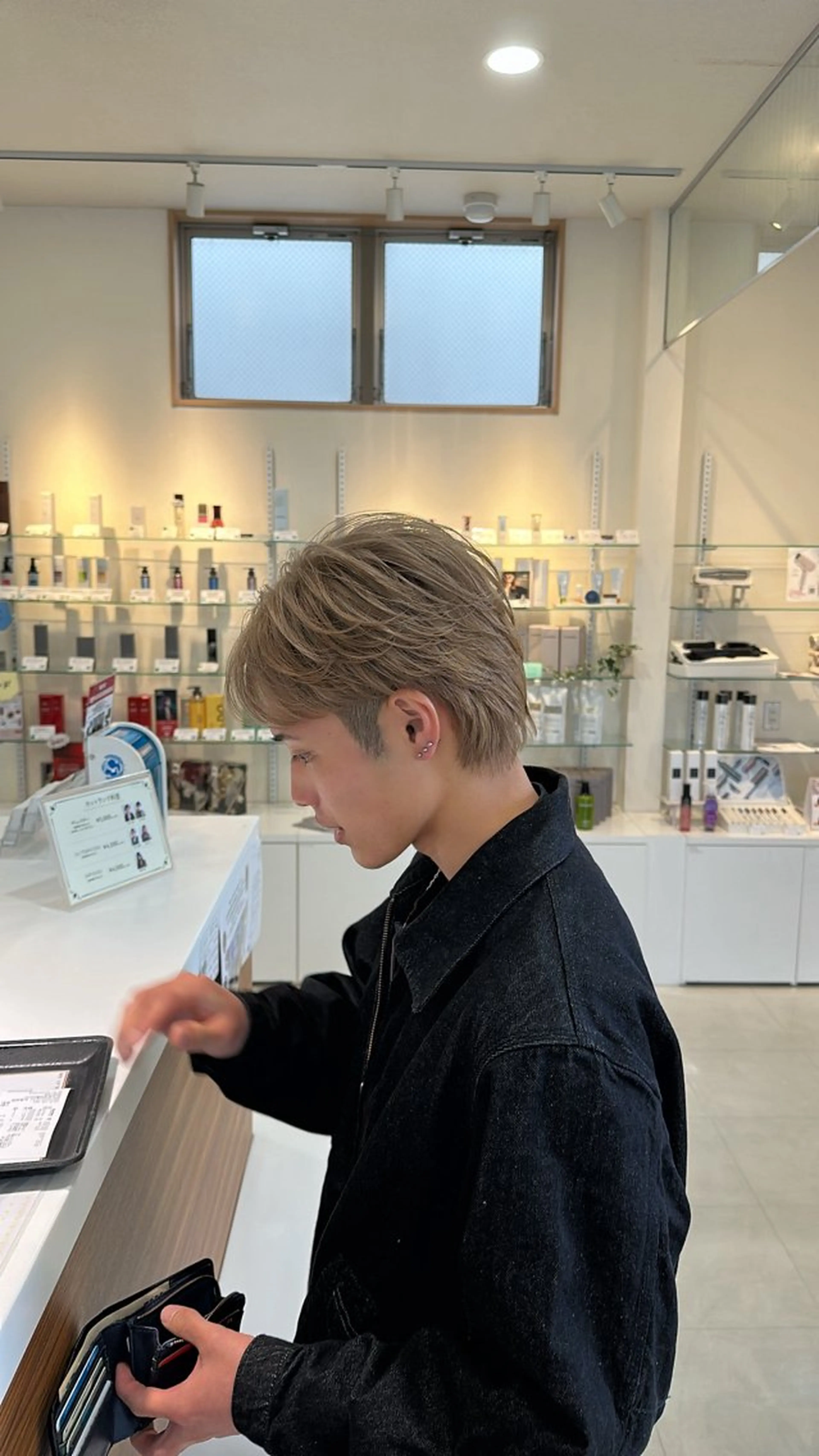 ショート カラー カット ヘアカラー 木下 健心のヘアスタイル