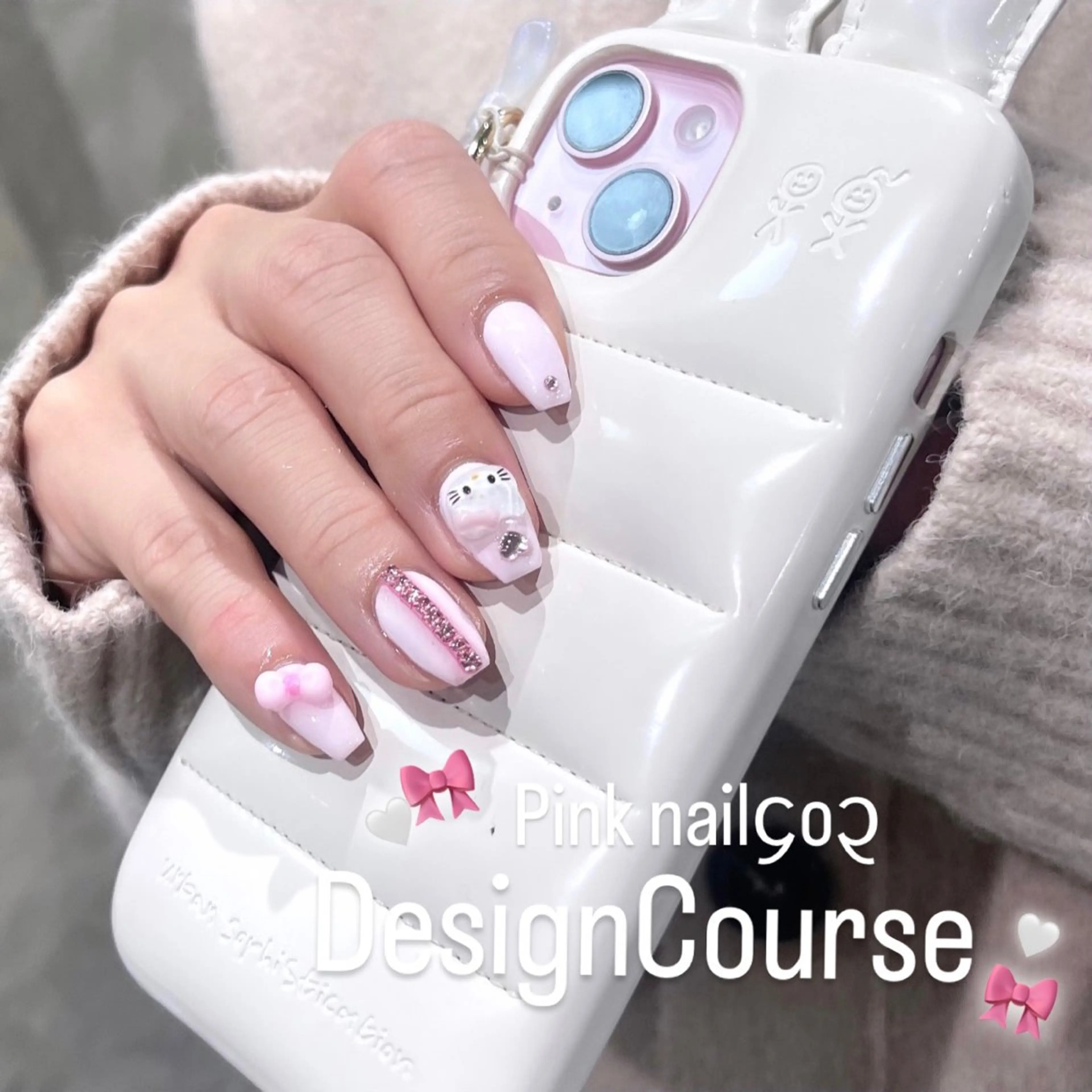 ネイル ハンドネイル 🧁fein. nana🩵のネイルデザイン