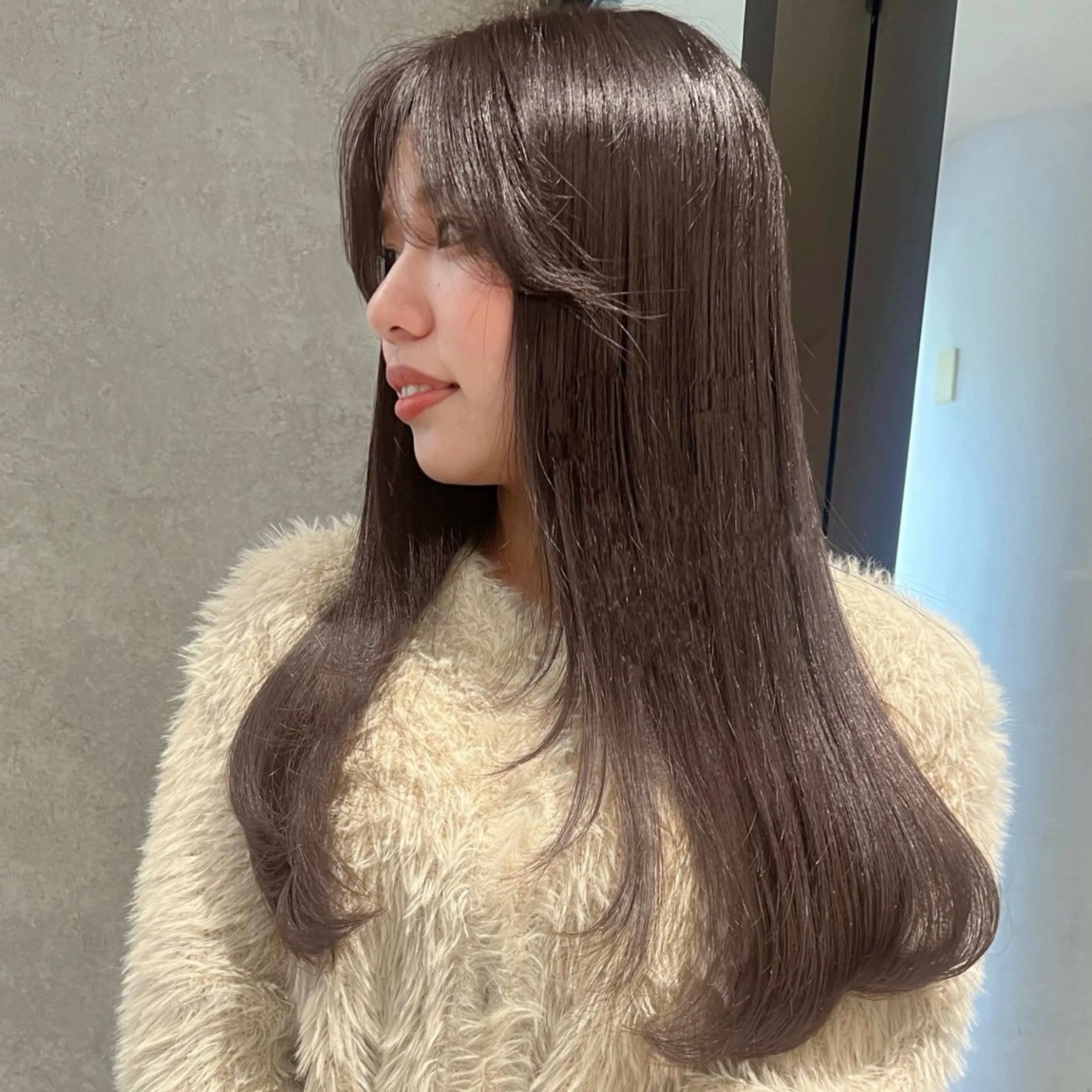 ロング レイヤーカット カット ヘアカラー トリートメント AI TOKYO　S所属・mizuki 【韓国レイヤー】のヘアスタイル