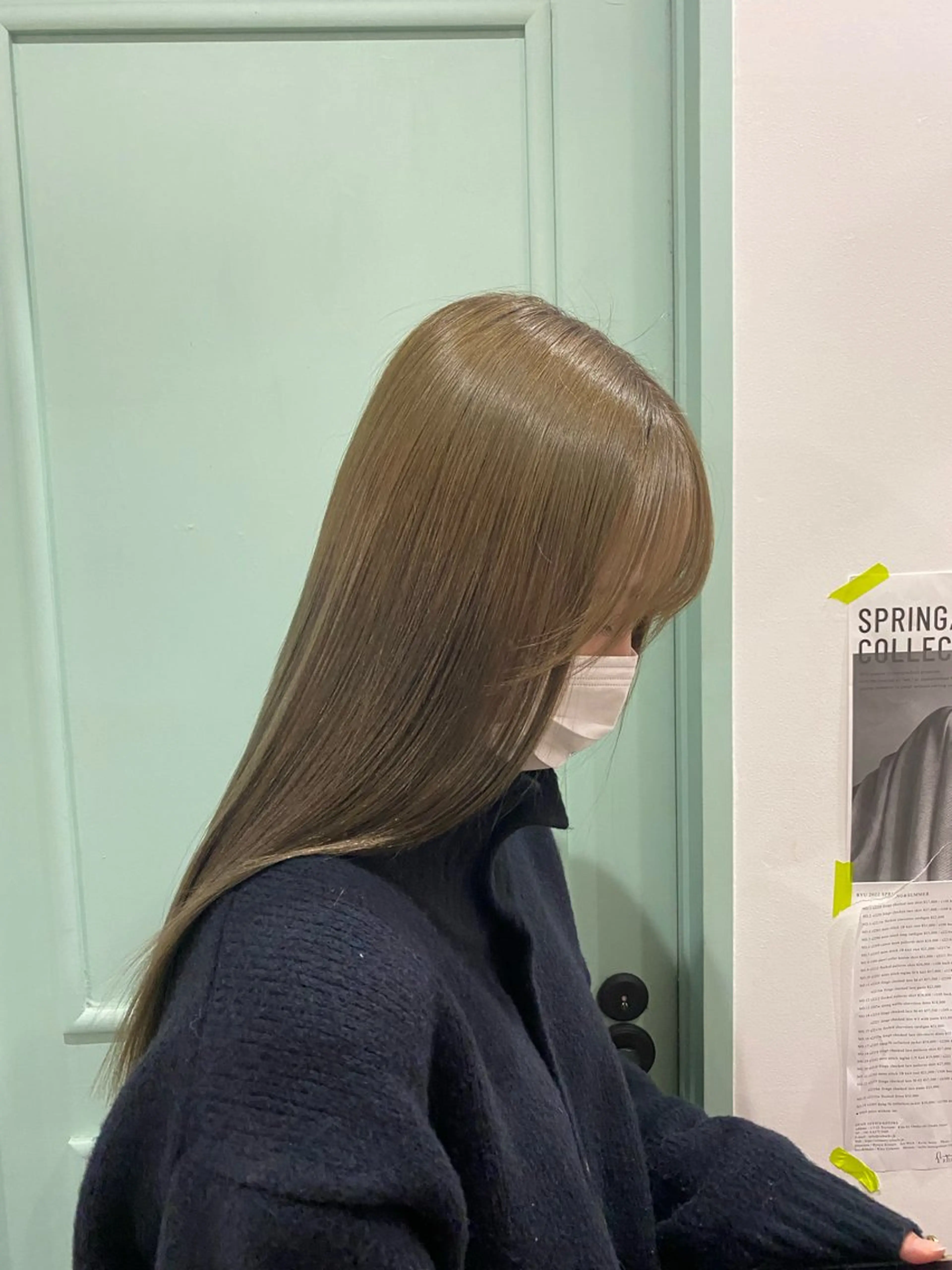 セミロング ヘアカラー kiitos高知店【キートス】所属・小野山 みのかのヘアスタイル
