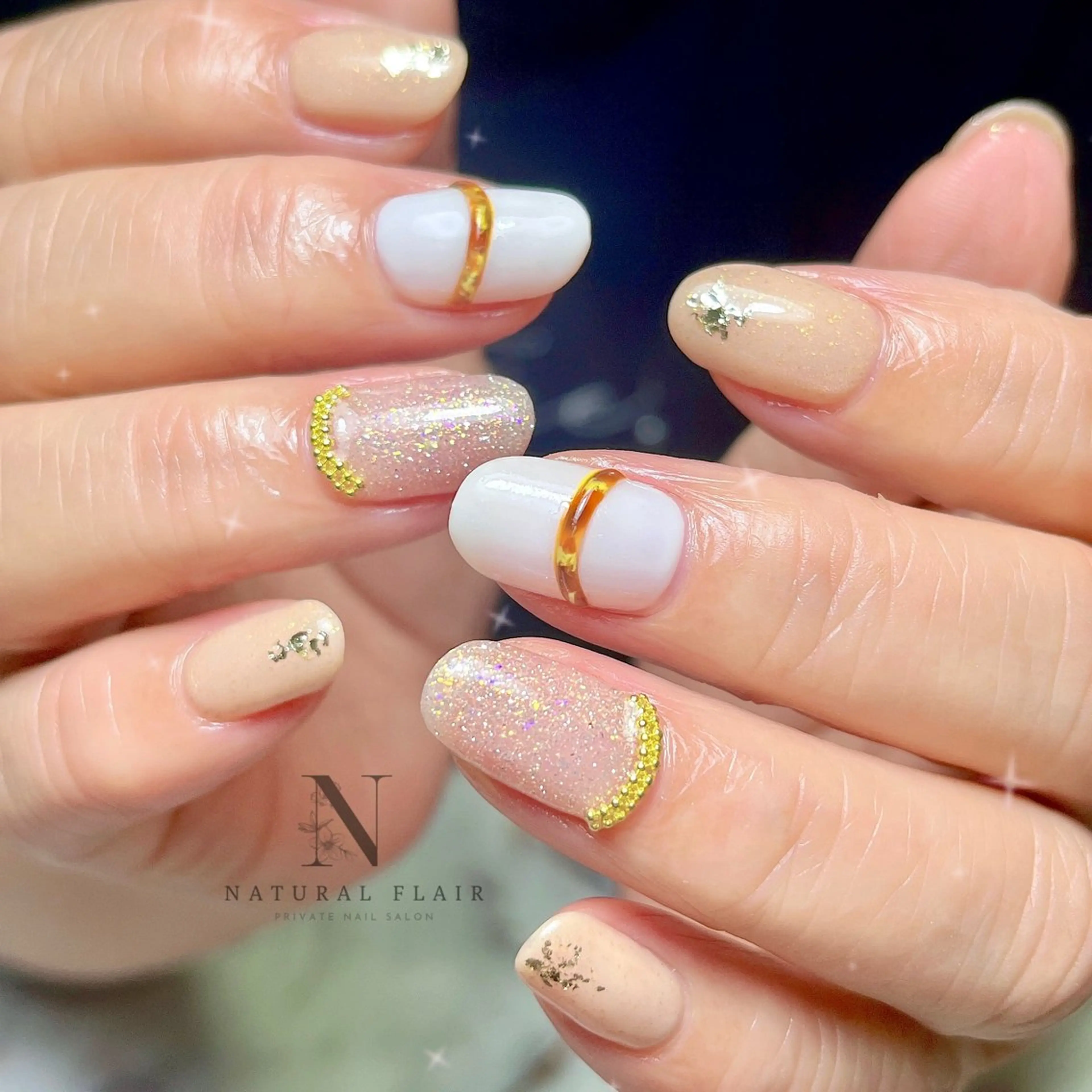 ネイル ハンドネイル natural flairのネイルデザイン