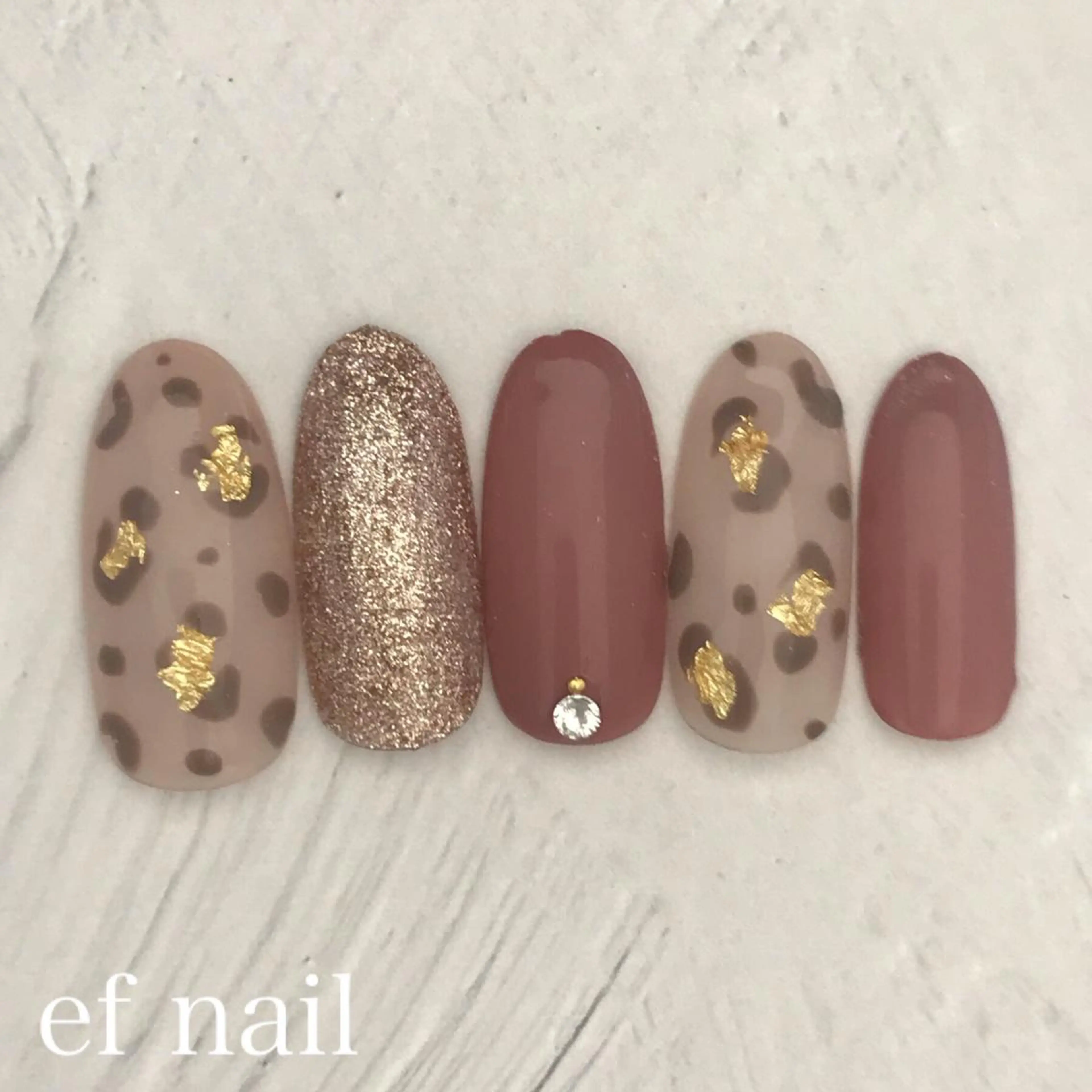 ネイル ハンドネイル ef nailのネイルデザイン