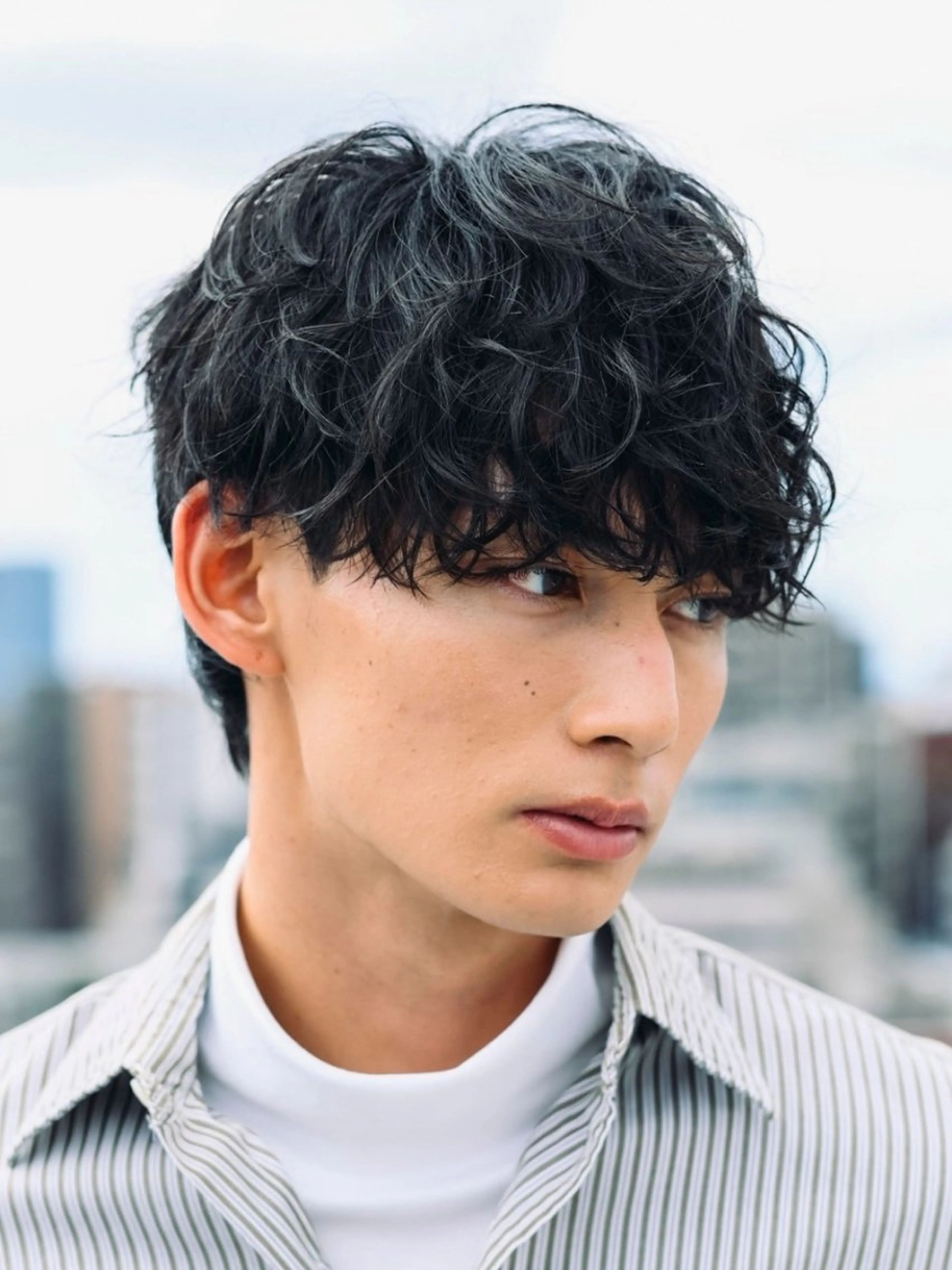 ショート パーマ メンズ カット パーマ fifth  SAKAE所属・山本千太 ✨メンズパーマ✨のヘアスタイル