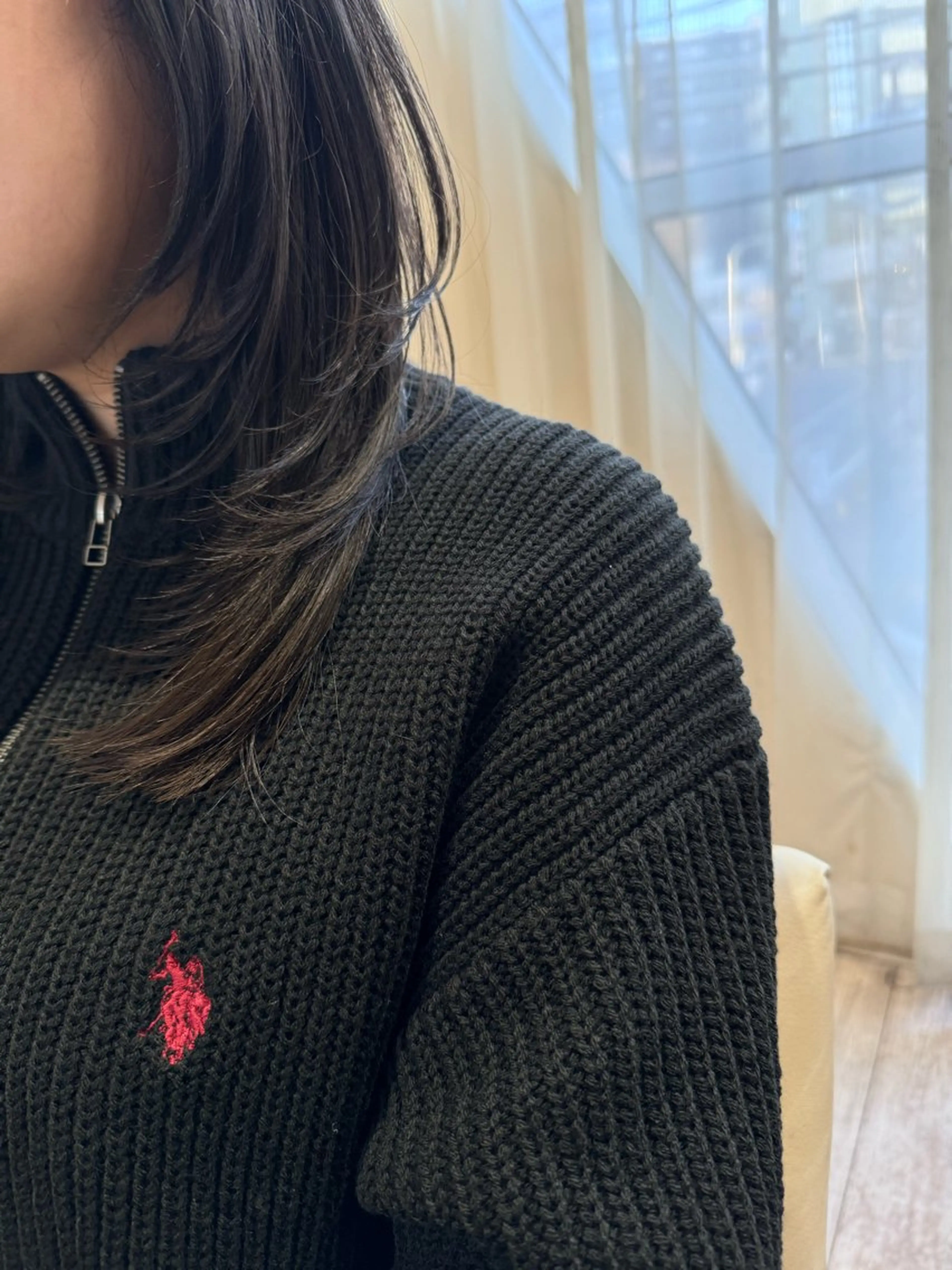 セミロング カラー ハイレイヤー 髪質改善 レイヤーカット カット ヘアカラー トリートメント noble店長 松本　拓也▶◀*.のヘアスタイル