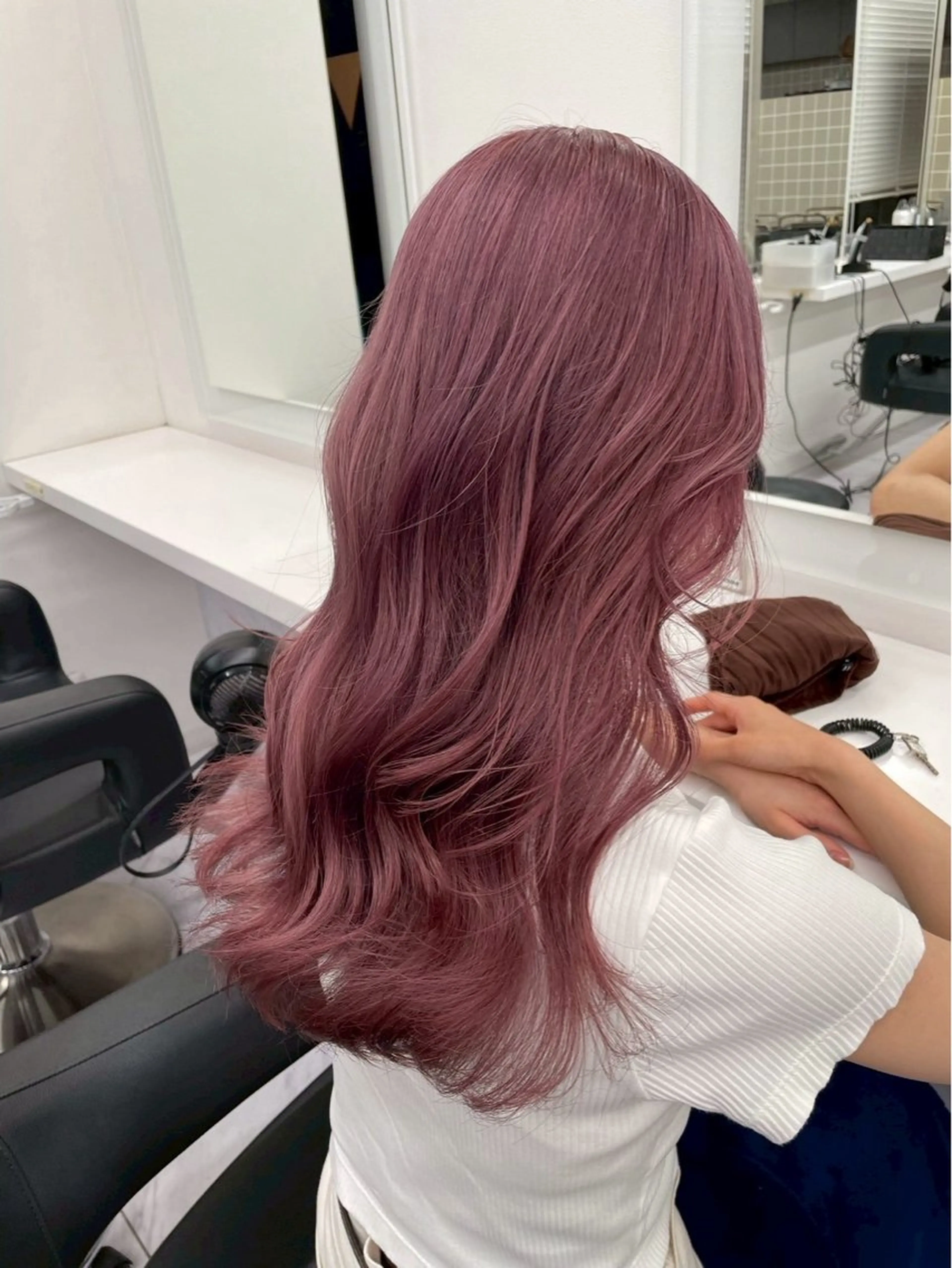 ロング カラー トレンドカラー🩵 羽衣🎀横浜🪄ྀིのヘアスタイル