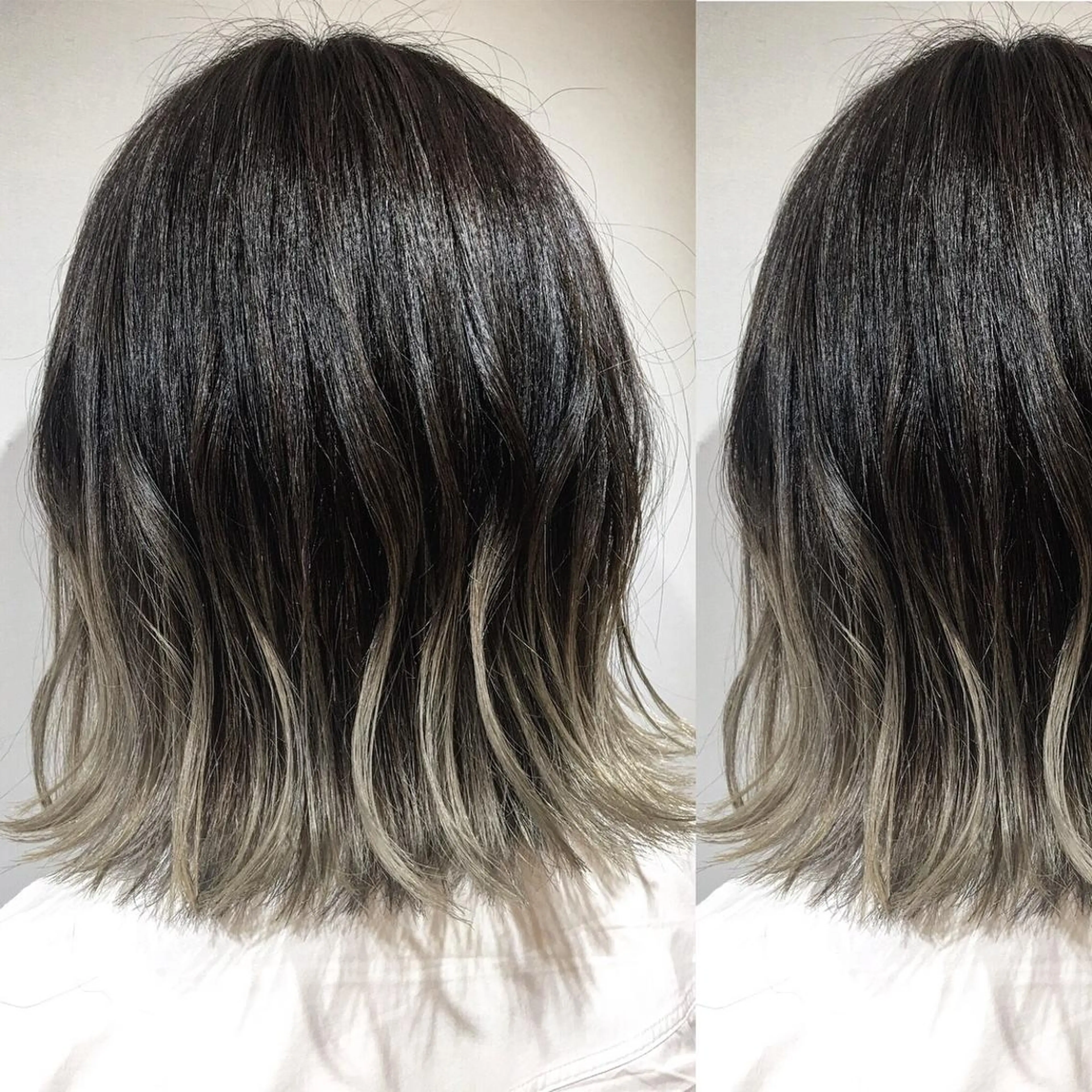 ミディアム カラー box mico. mutsumiのヘアスタイル