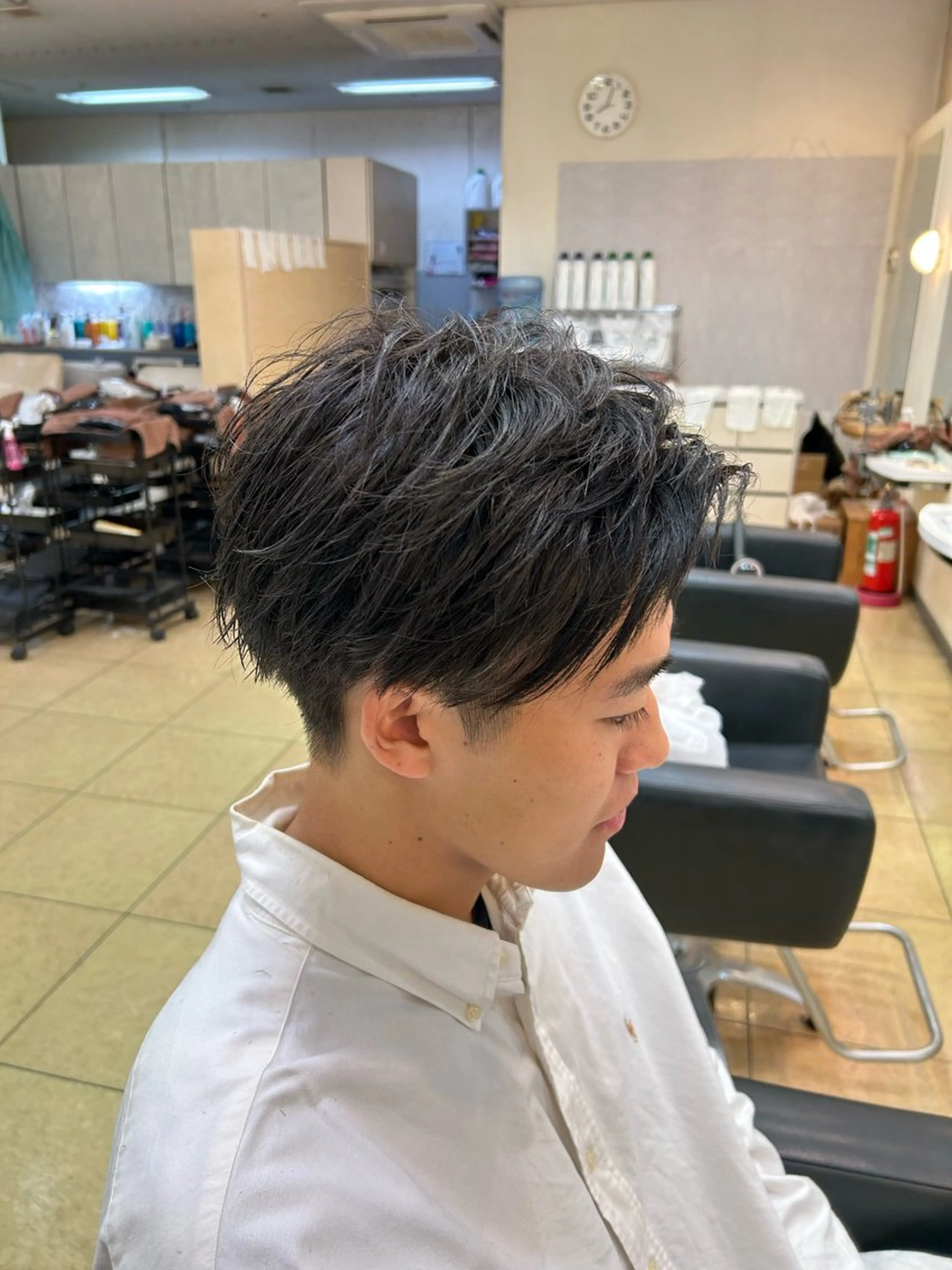 メンズ 透明感カラー／ 艶髪／たなべだい🦖のヘアスタイル