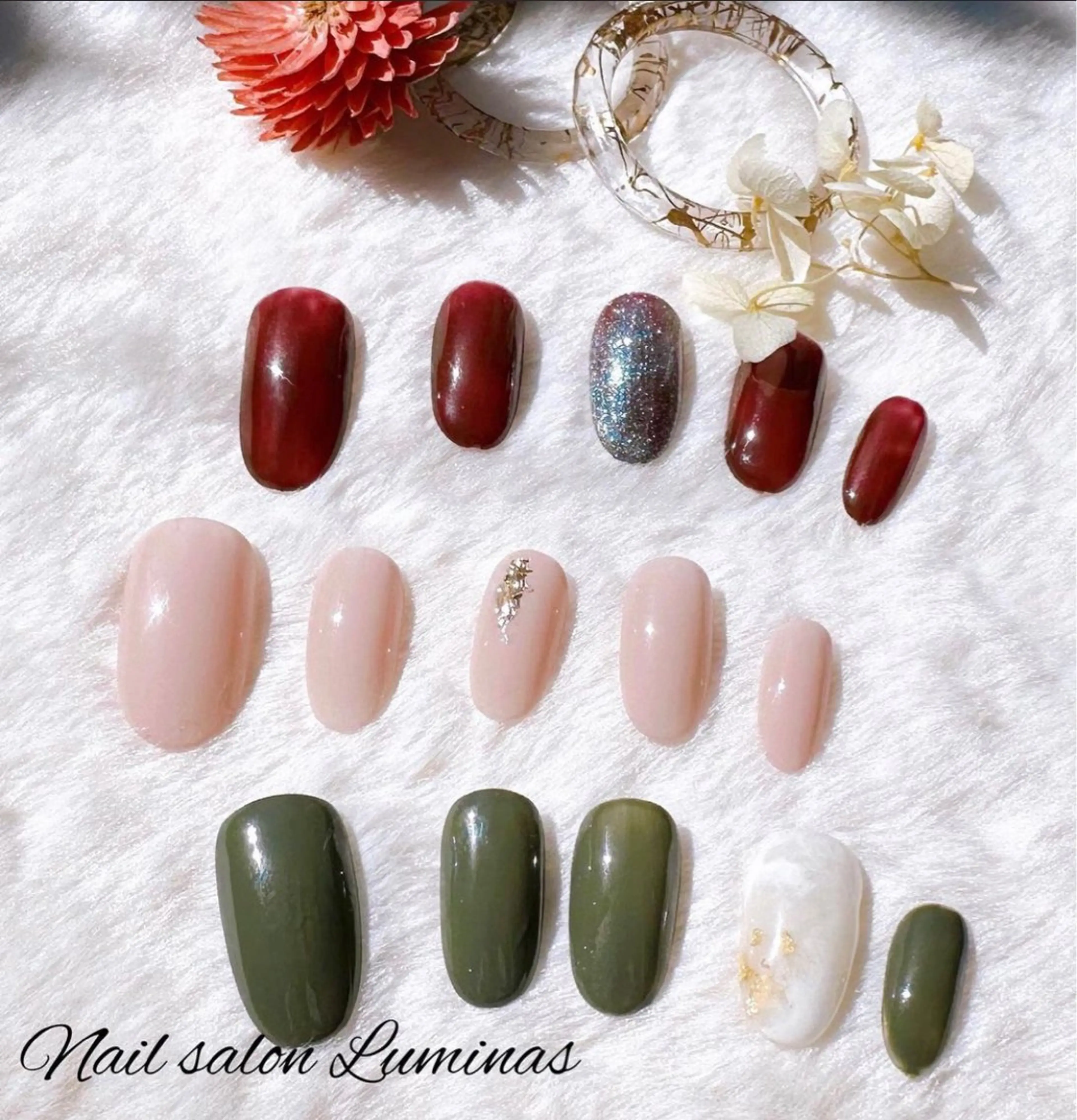 ネイル ハンドネイル ruffle Asukaのネイルデザイン