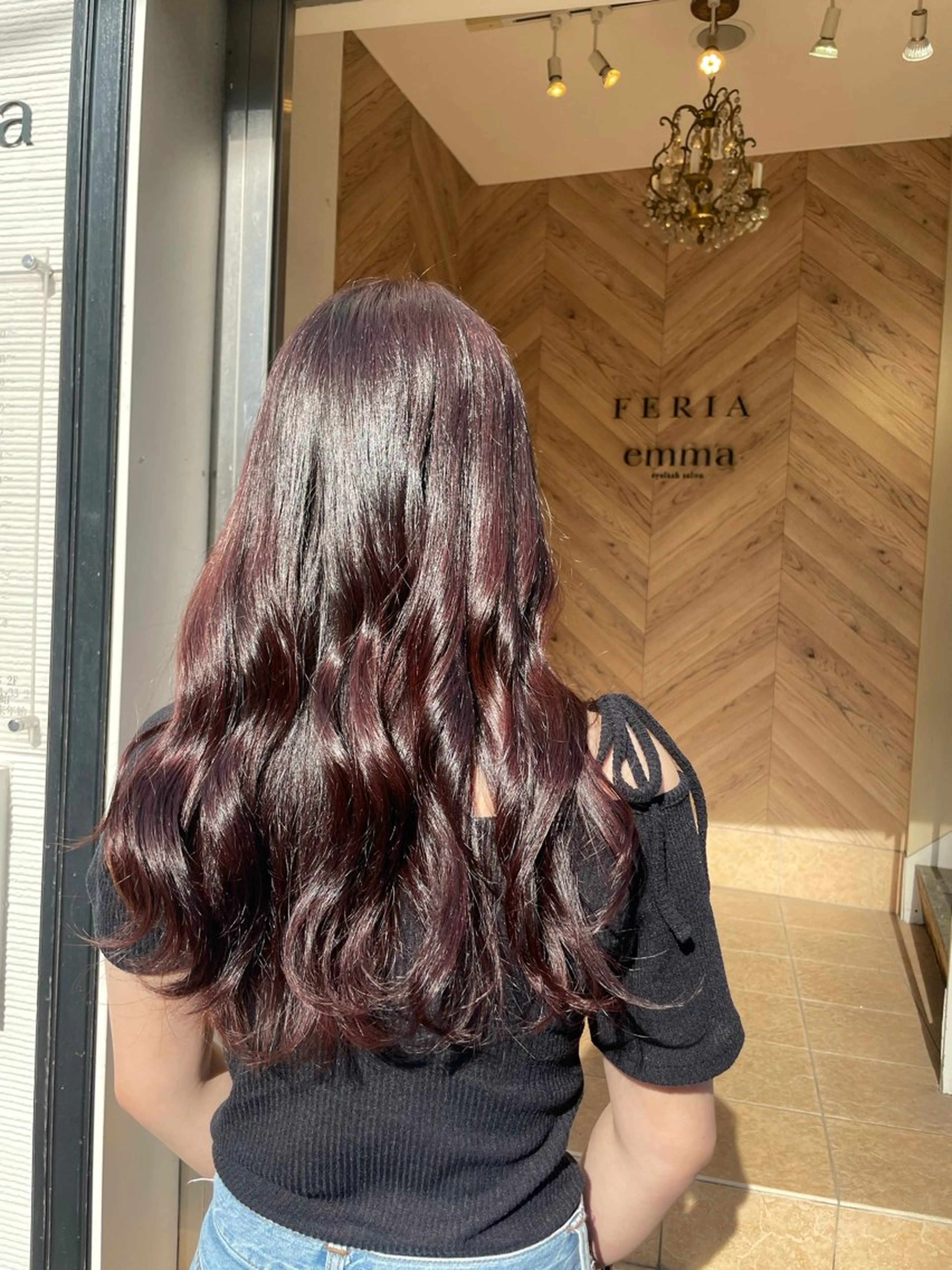 ロング 💛FERIAあべの 永川さやか💛のヘアスタイル