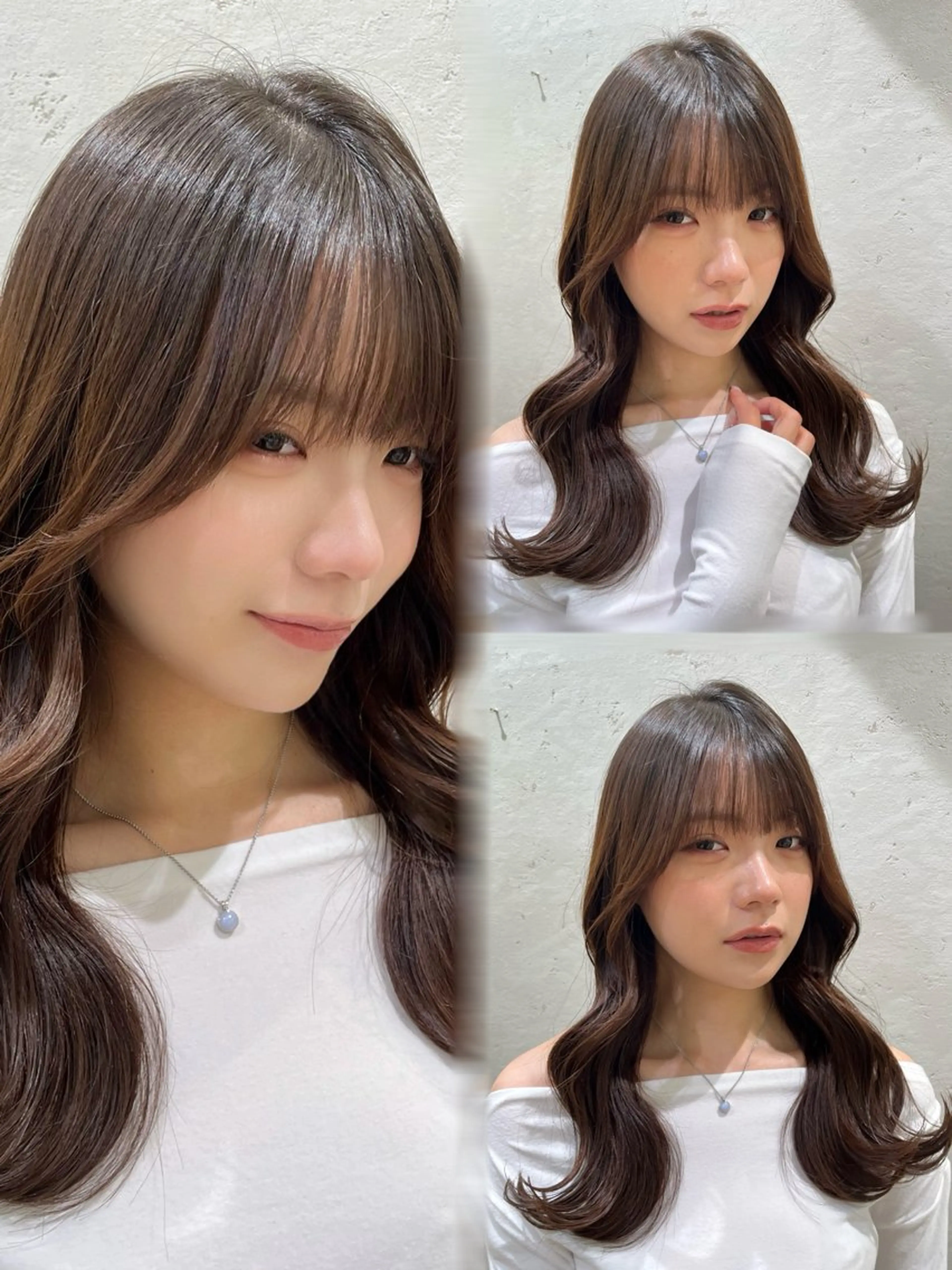 ロング カラー カット ヘアカラー トリートメント レイヤー/髪質改善/ 美髪矯正/手塚凌のヘアスタイル