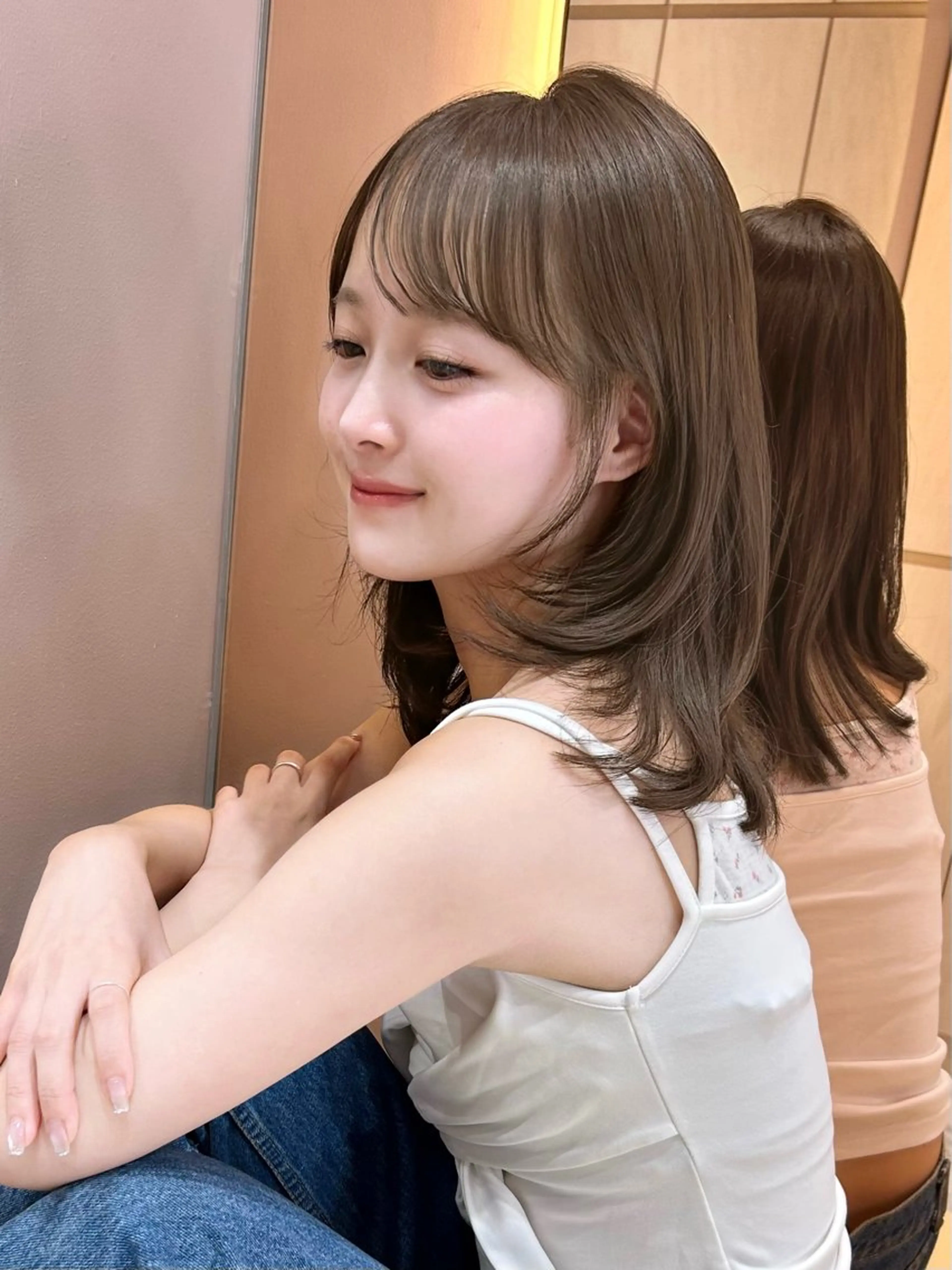 縮毛矯正+1ステップトリートメントの写真