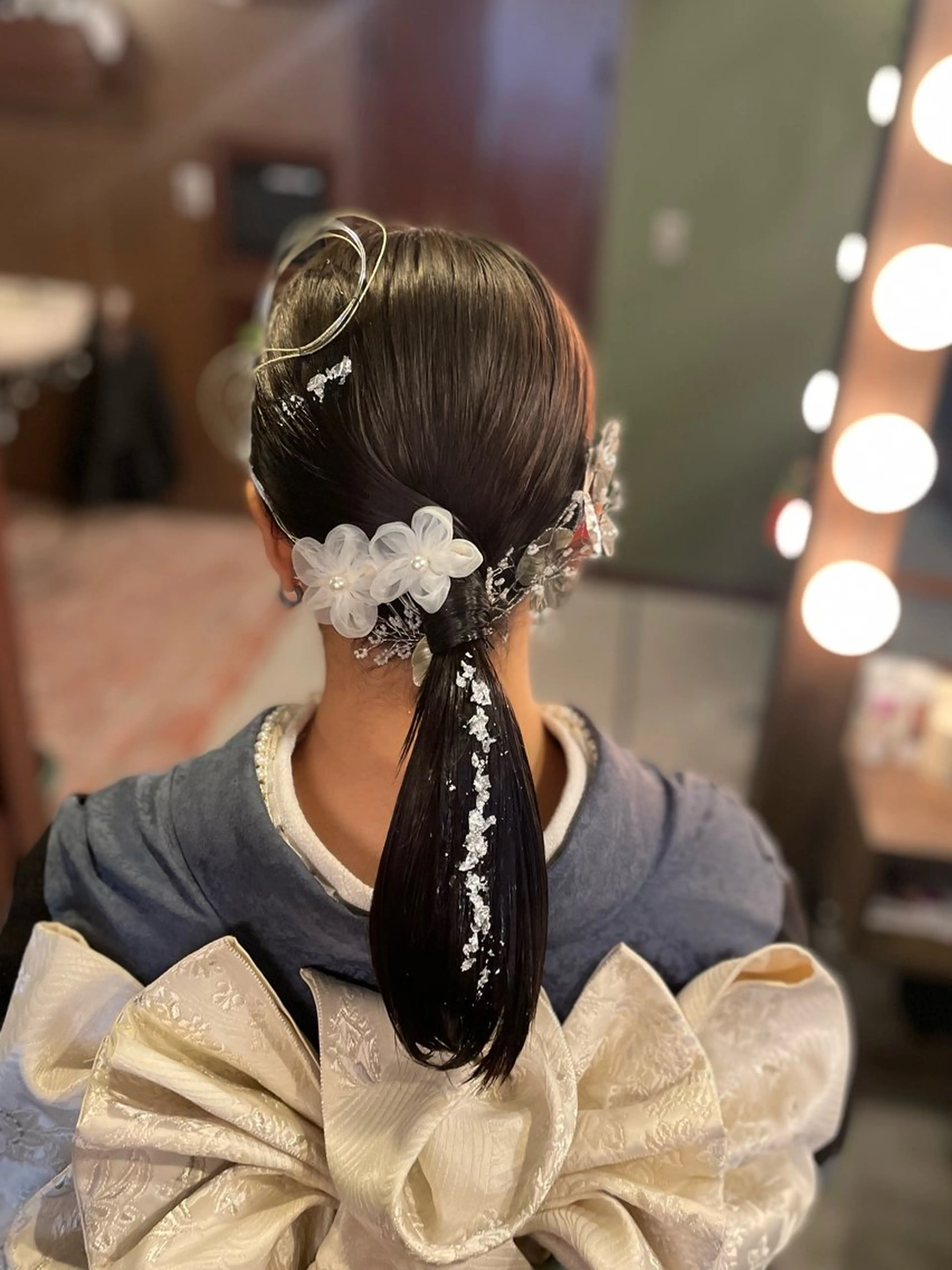 セミロング ヘアアレンジ 着付け PATH-hair. store/MAIのヘアスタイル