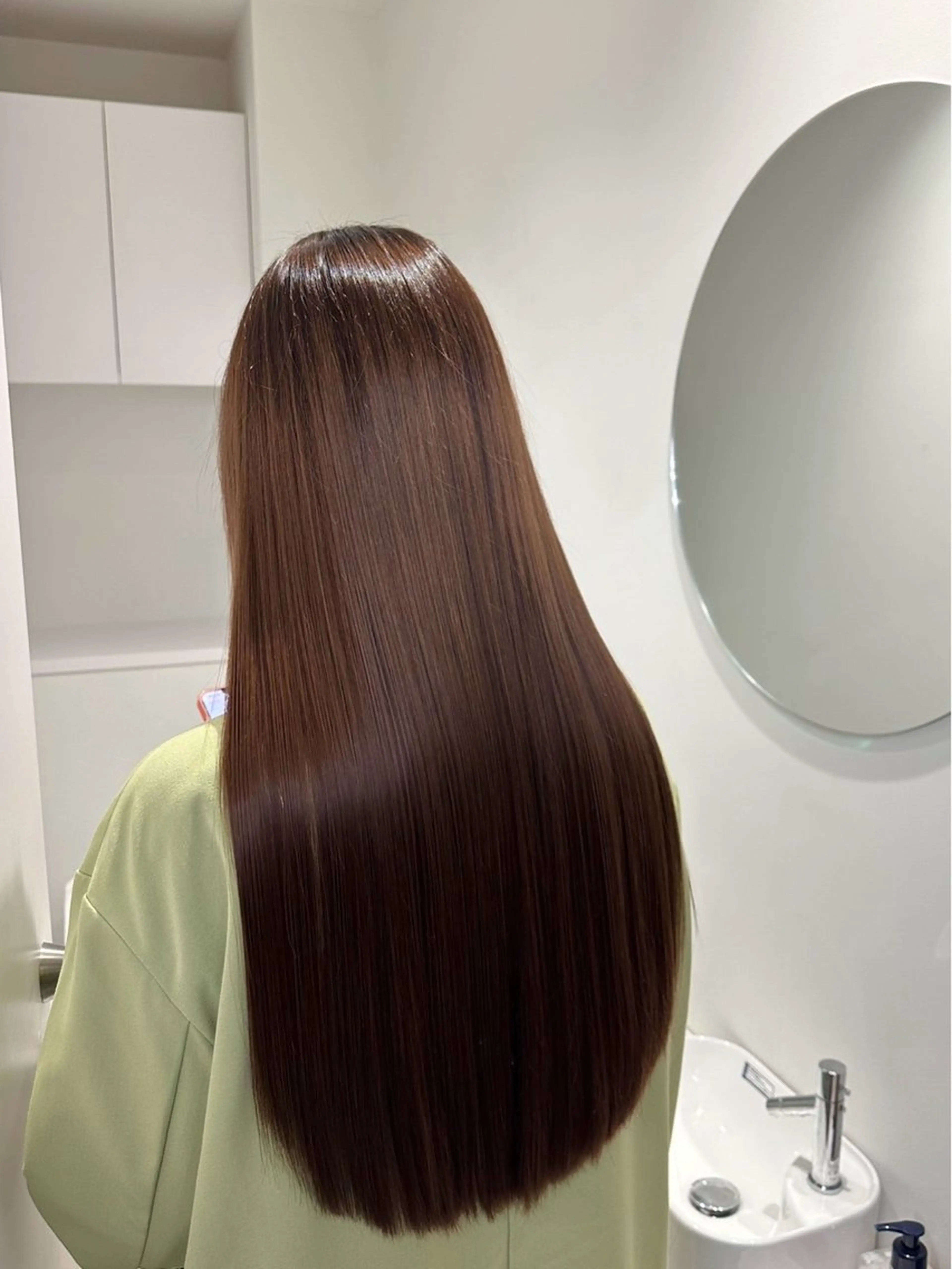 ロング トリートメント ベージュ⟡˖ブリーチ ˖ ࣪⊹あずきのヘアスタイル