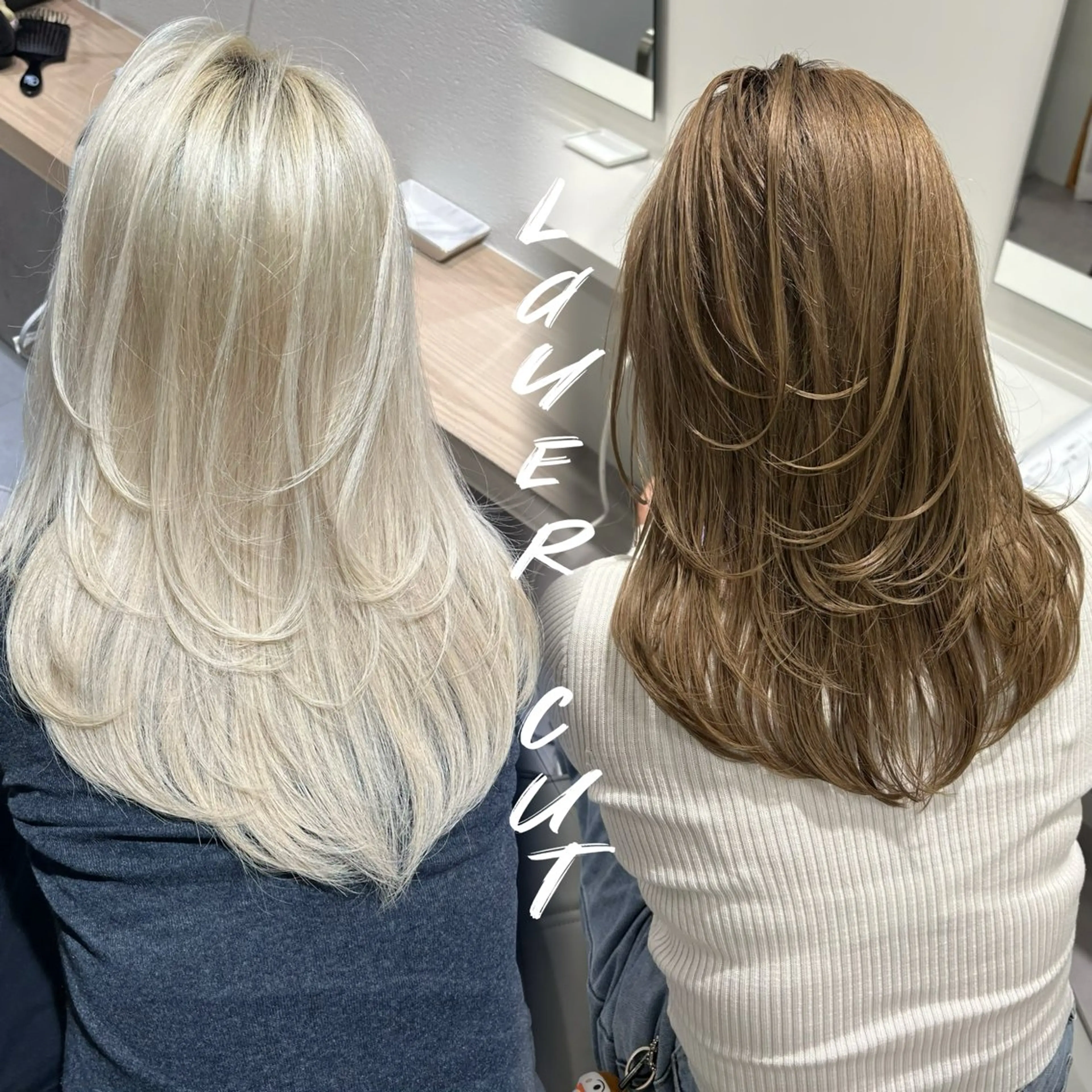 ロング カラー ブリーチ レイヤーカット カット ヘアカラー トリートメント Bond Story white所属・【メンズ特化】 メンズパーマ/雄斗のヘアスタイル