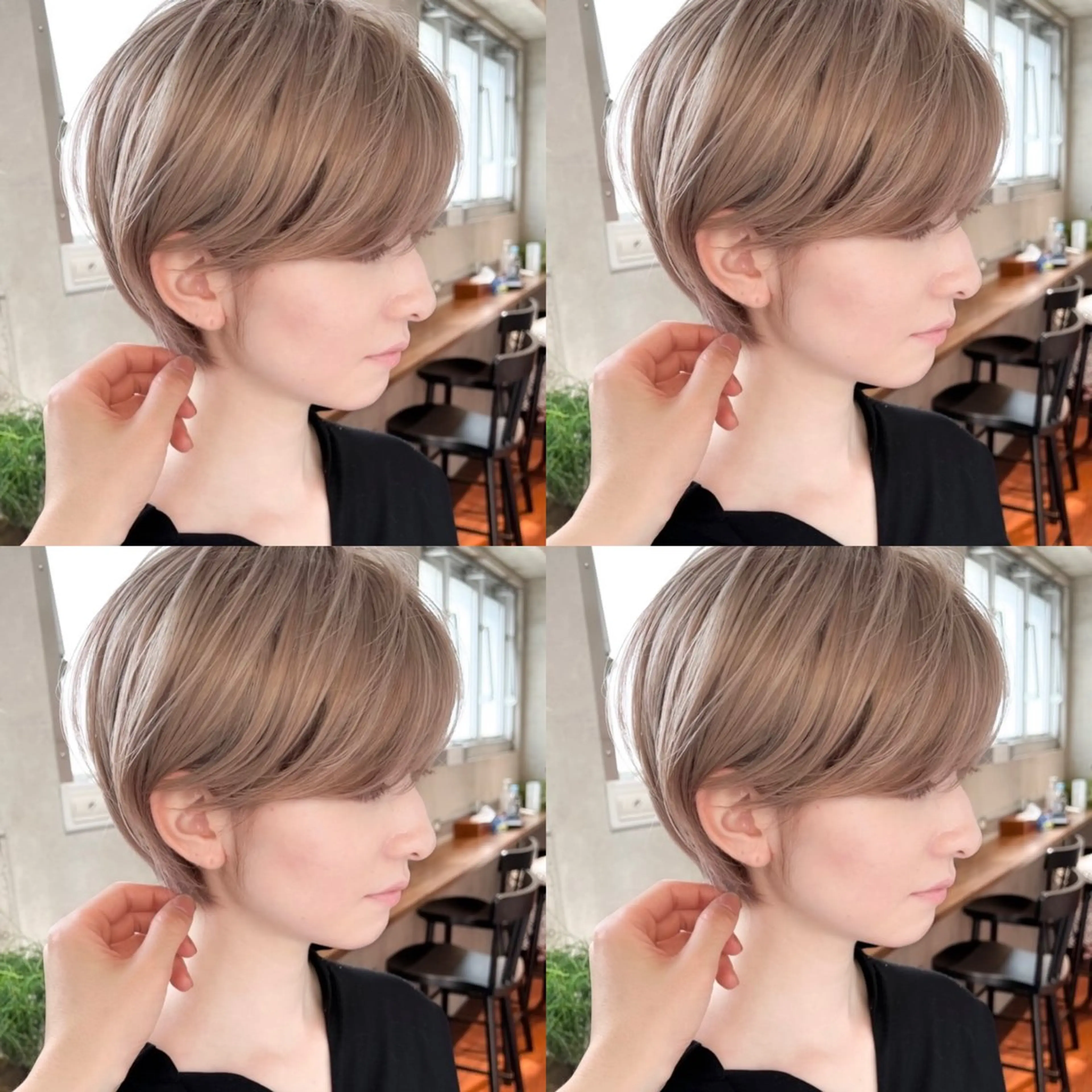ミディアム カラー 当日予約可能です！ 宜しくお願いします！のヘアスタイル