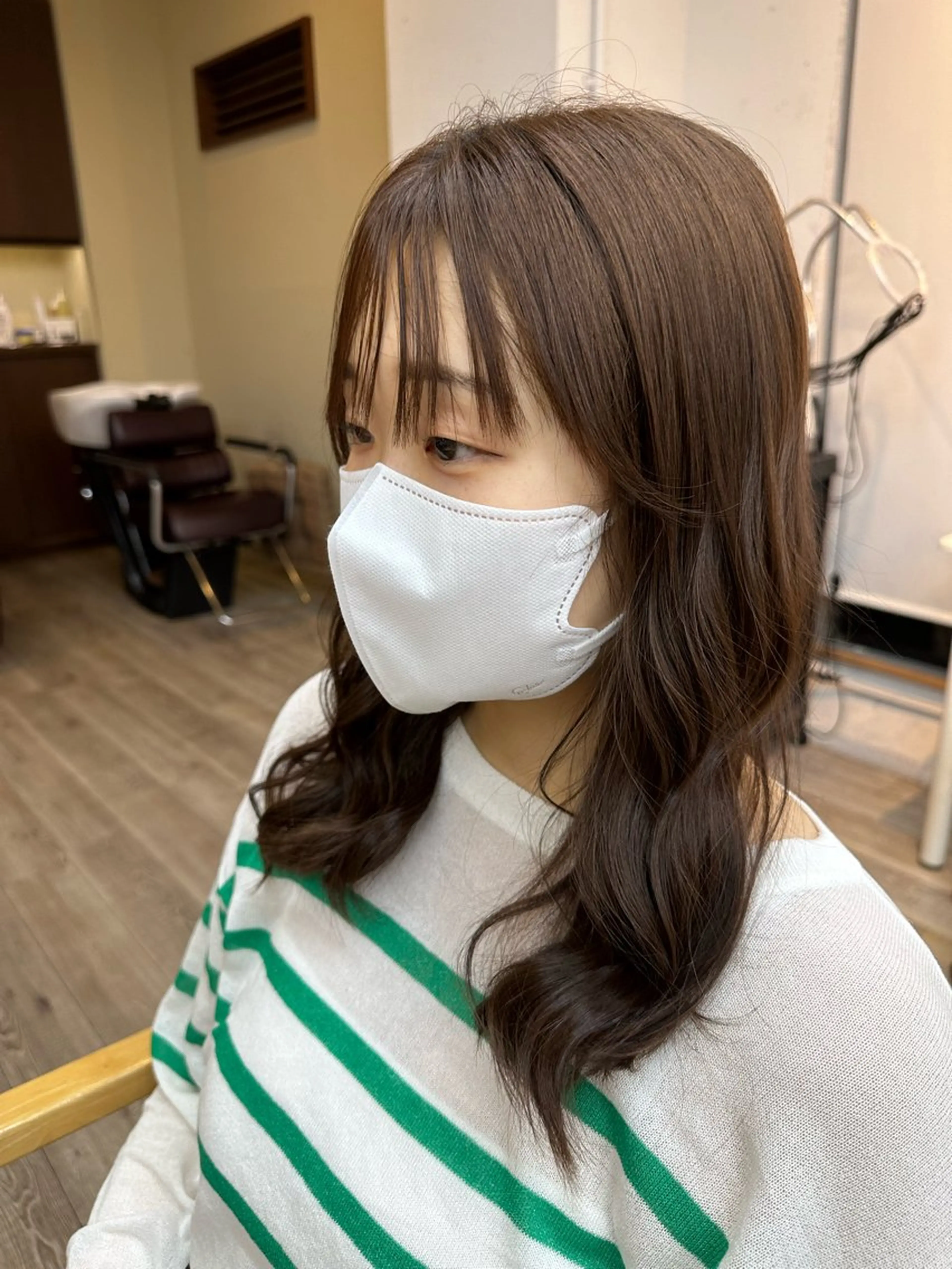 ロング 三留玲愛 /似合わせカット/のヘアスタイル
