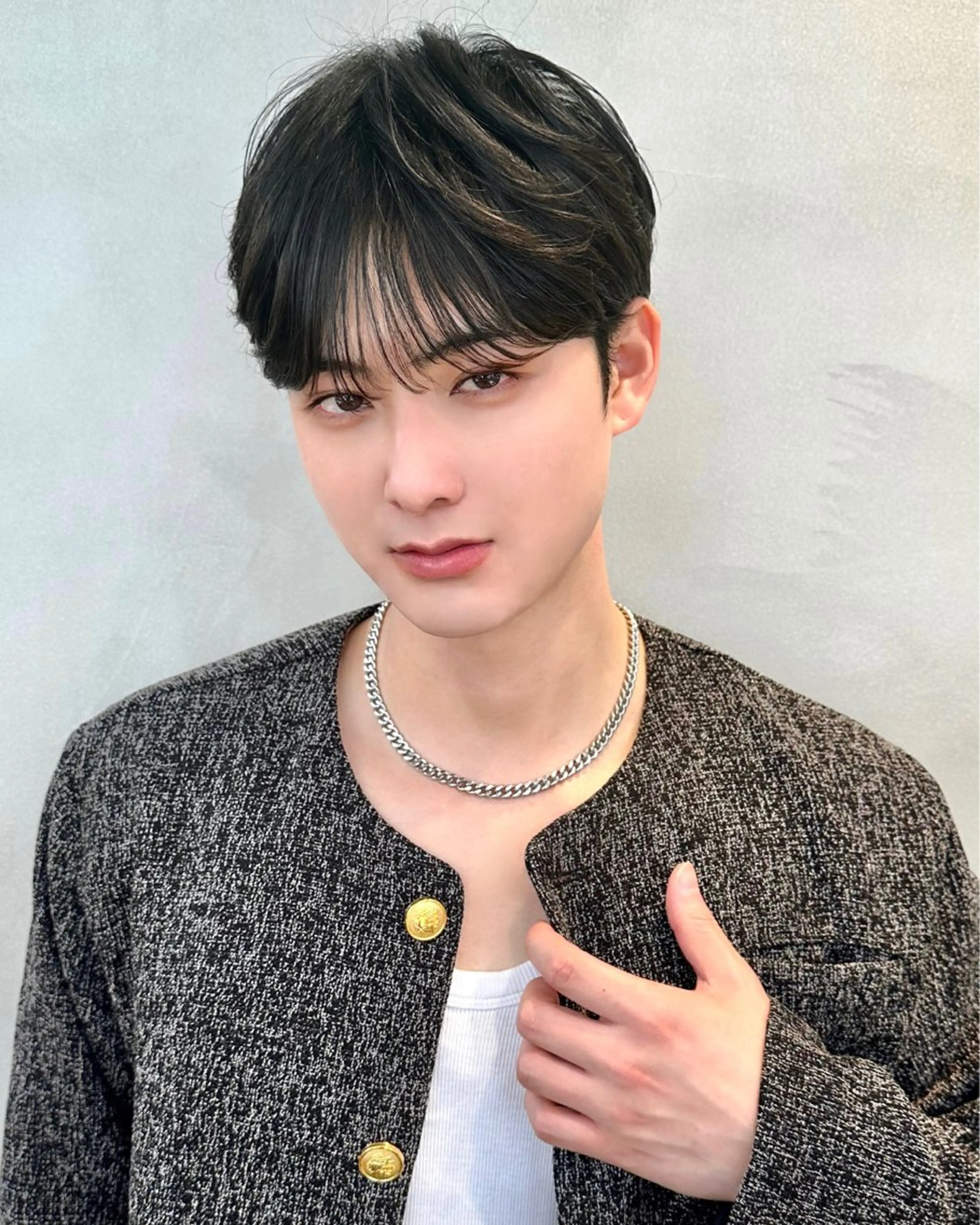 メンズ カット パーマ トリートメント ブリーチなしW🎀 髪質改善/はのんのヘアスタイル