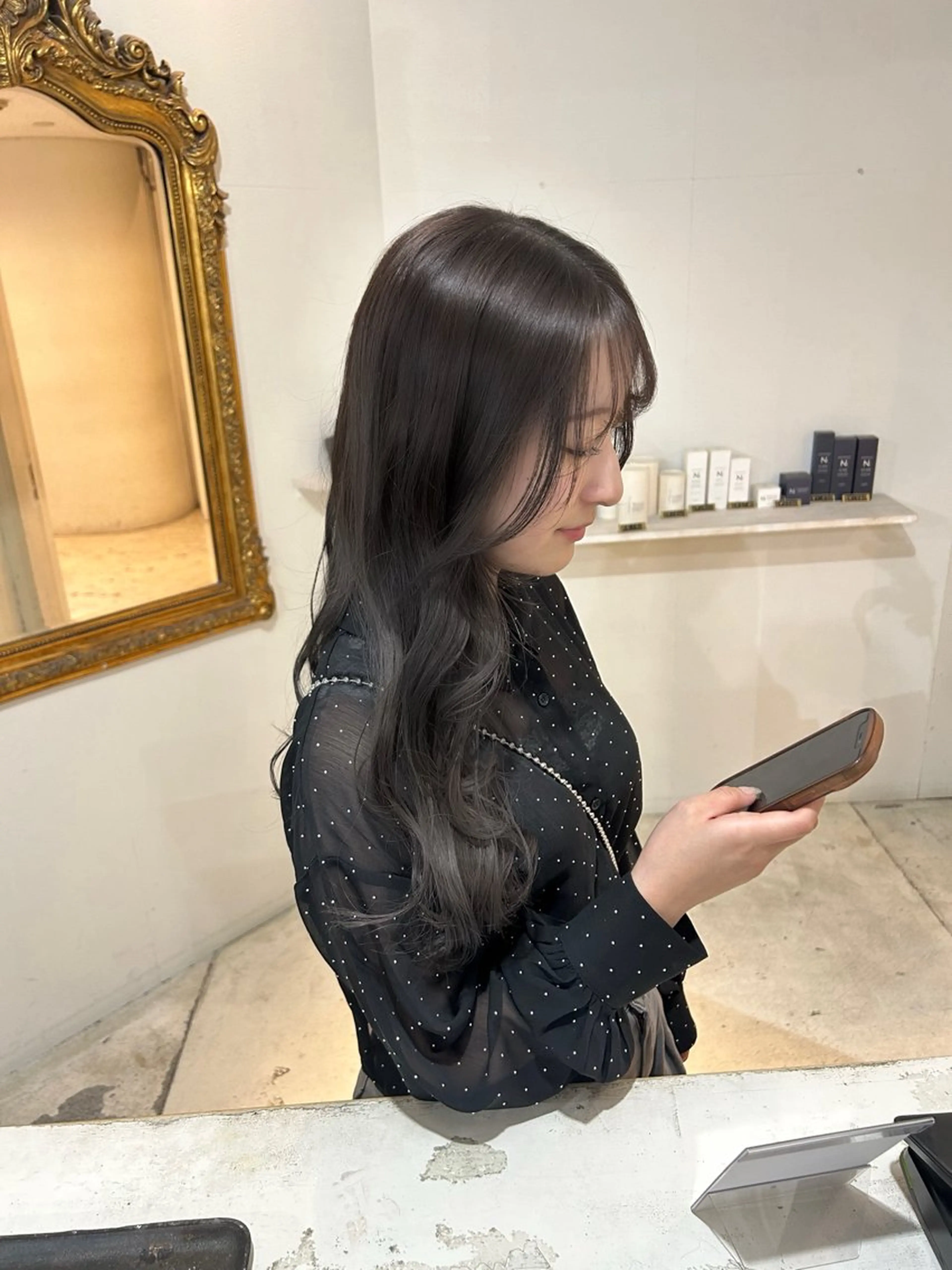 ロング ヘアカラー トリートメント ⋆｡˚✩kokoro /ダブルカラー💎のヘアスタイル