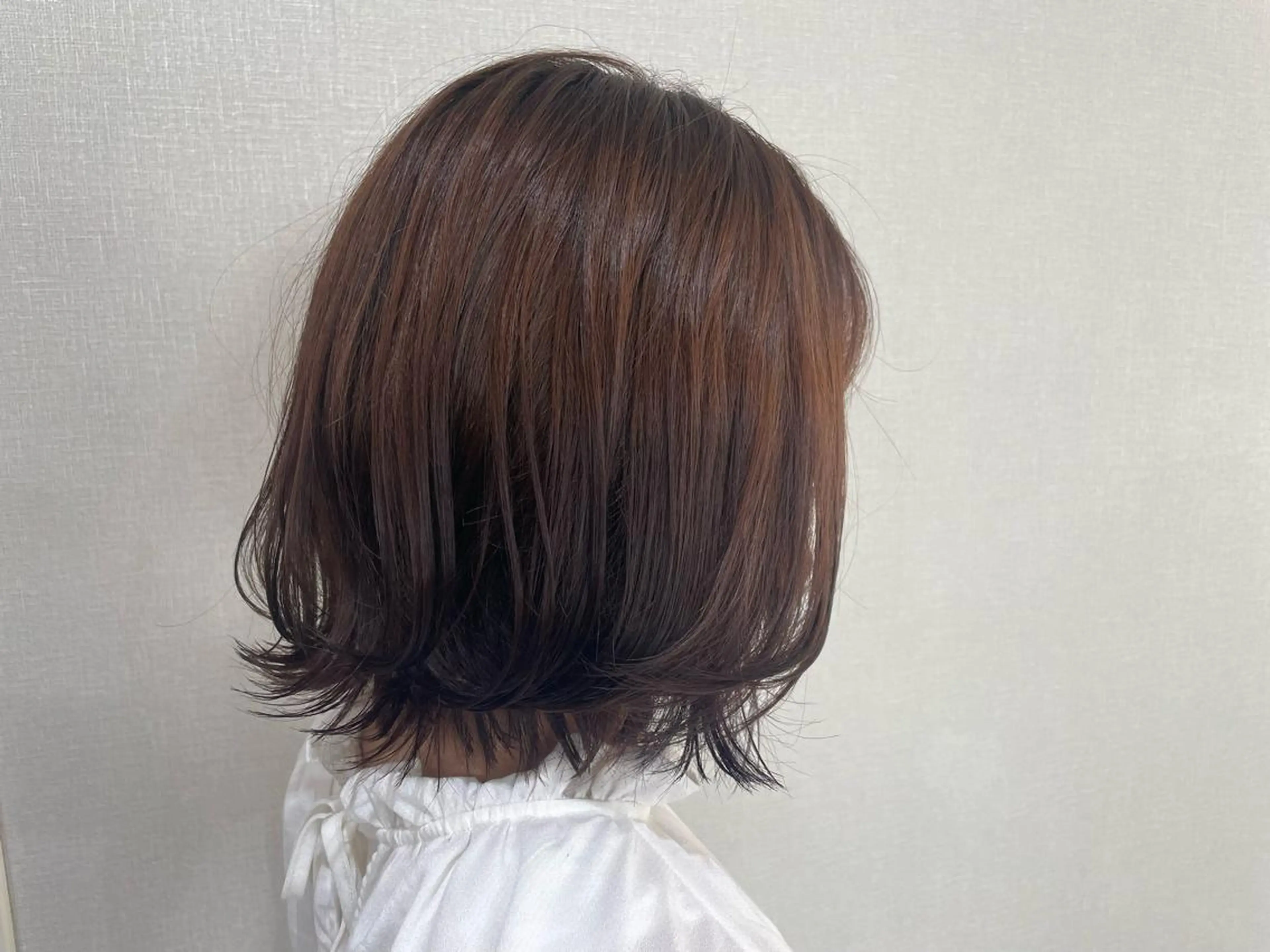 ミディアム カット ヘアカラー トリートメント hair salon rita 野々市所属・中野 幹也のヘアスタイル