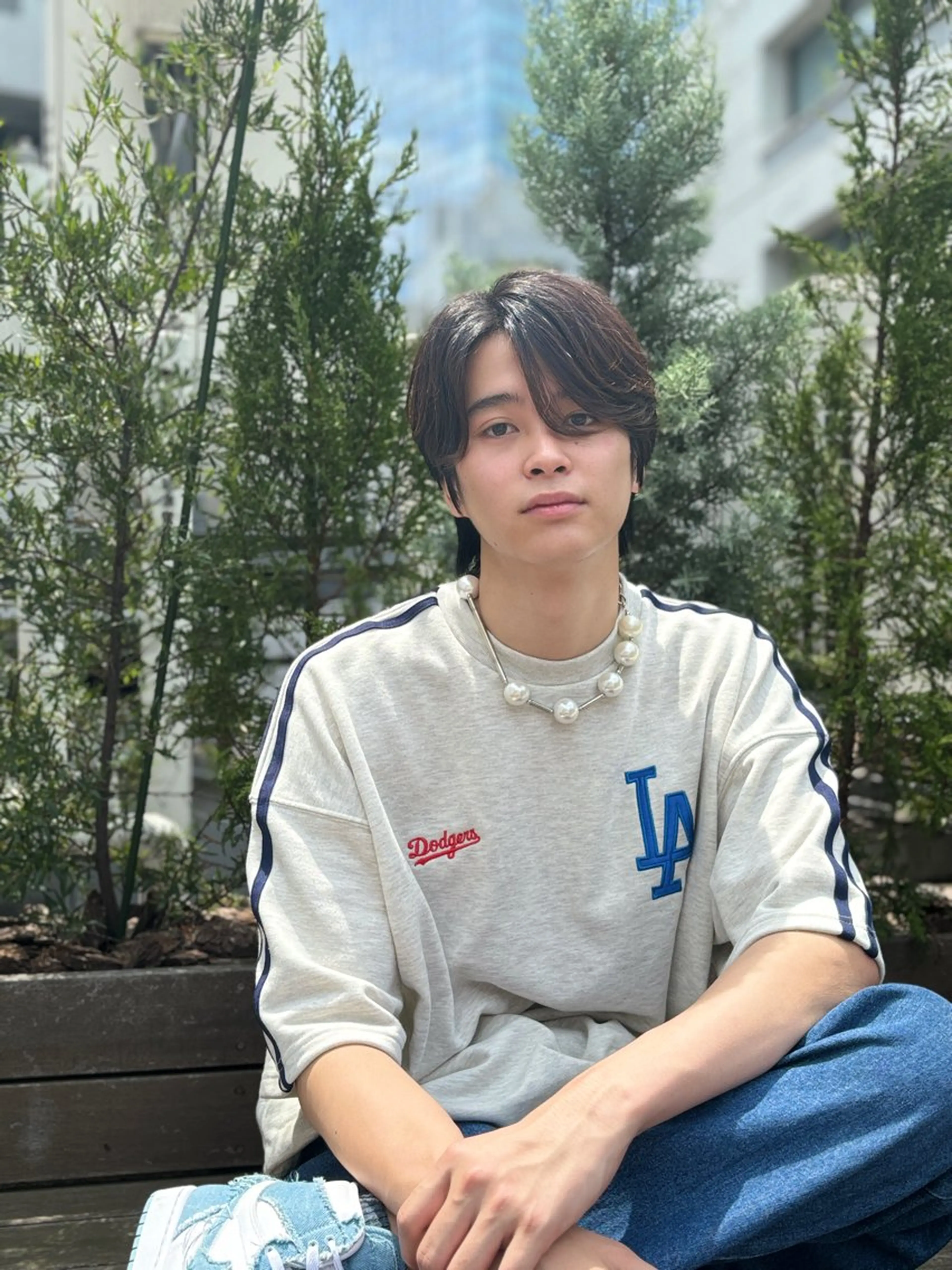 メンズ カット 佐藤 嶺のヘアスタイル
