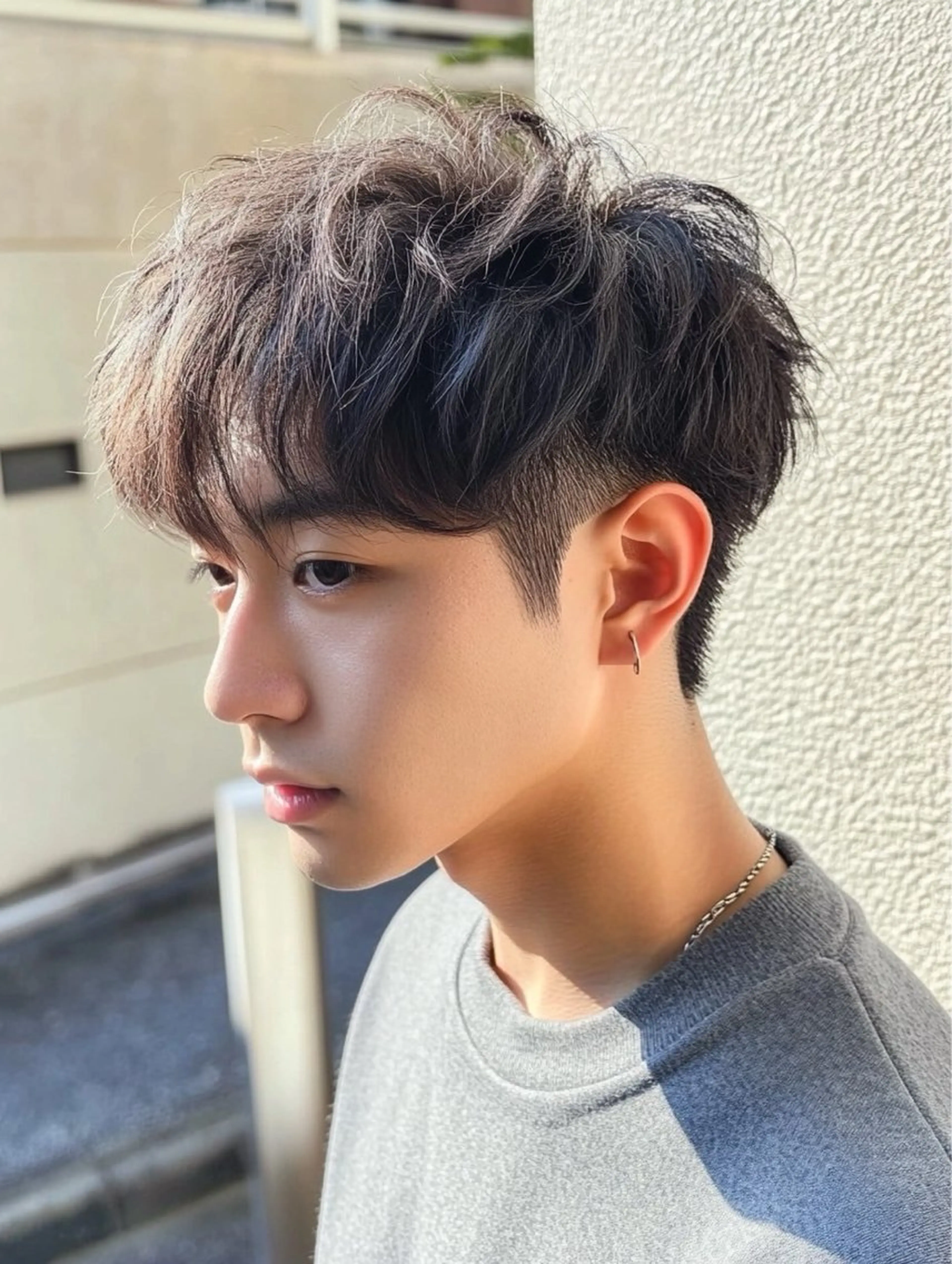 メンズ アイブロウ カット RAD noel RYOのヘアスタイル