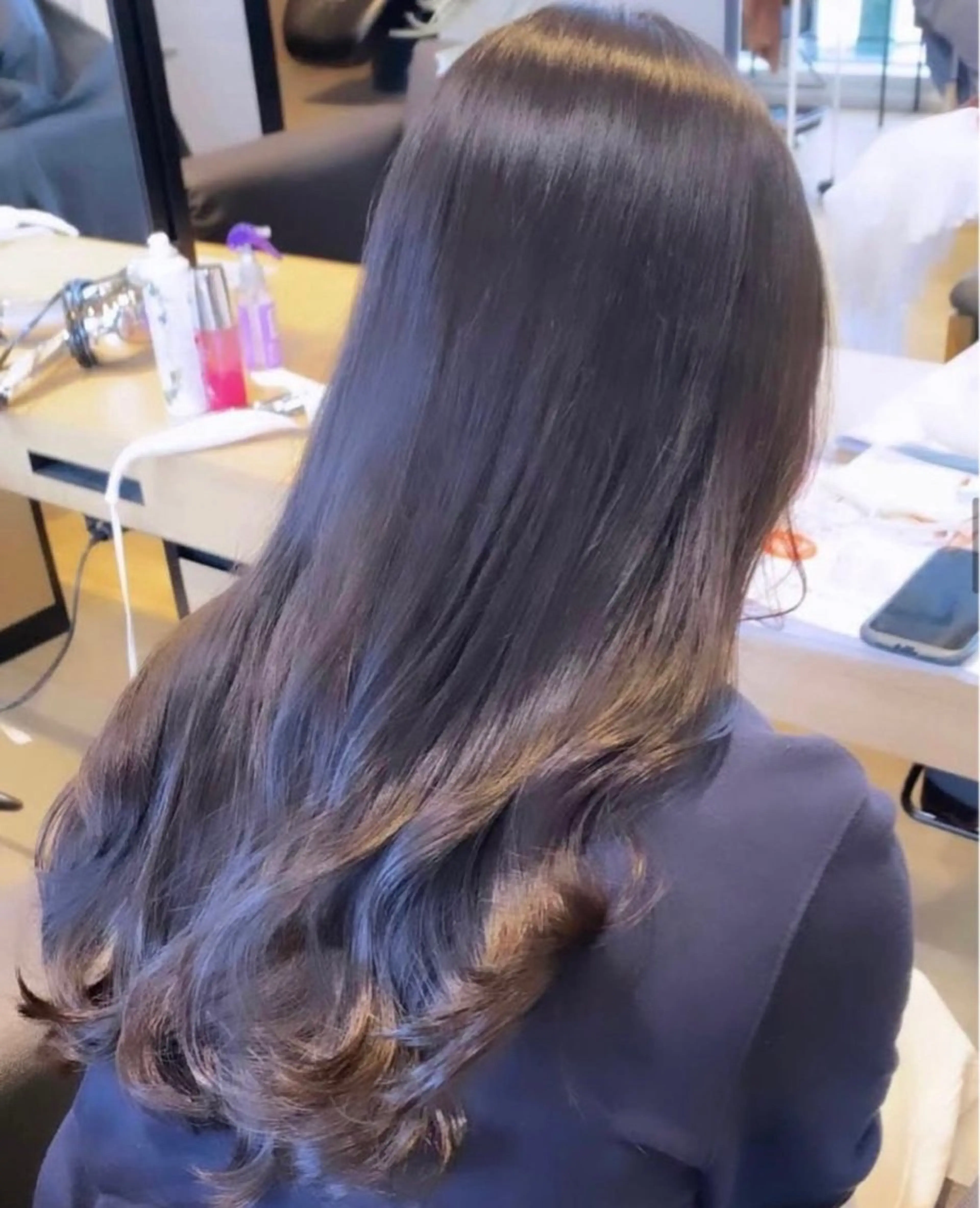 ロング 盛れる顔まわり🎀 髪質改善💐羽村勇樹のヘアスタイル