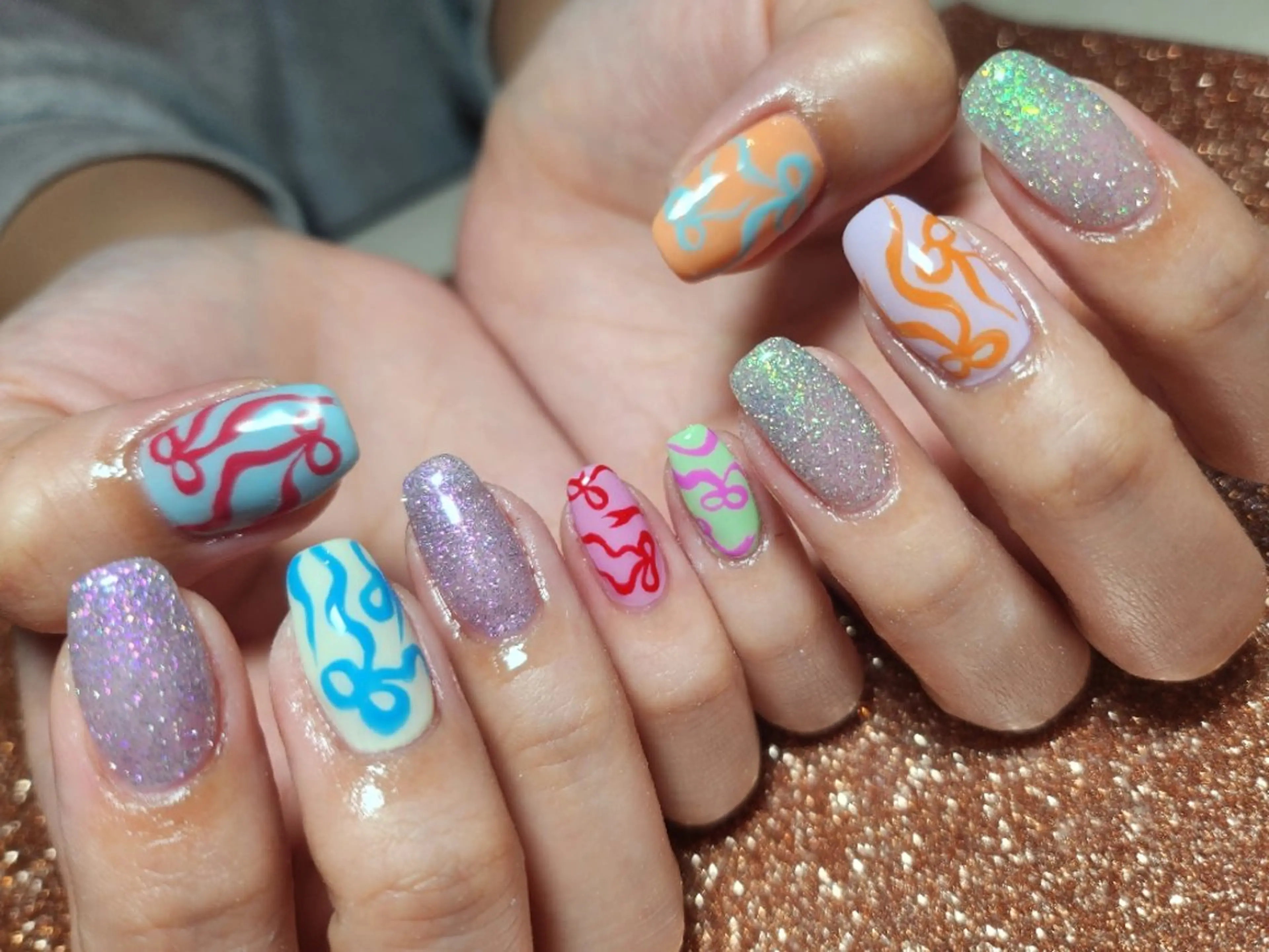 ネイル 持ち込み 💜bora .のネイルデザイン