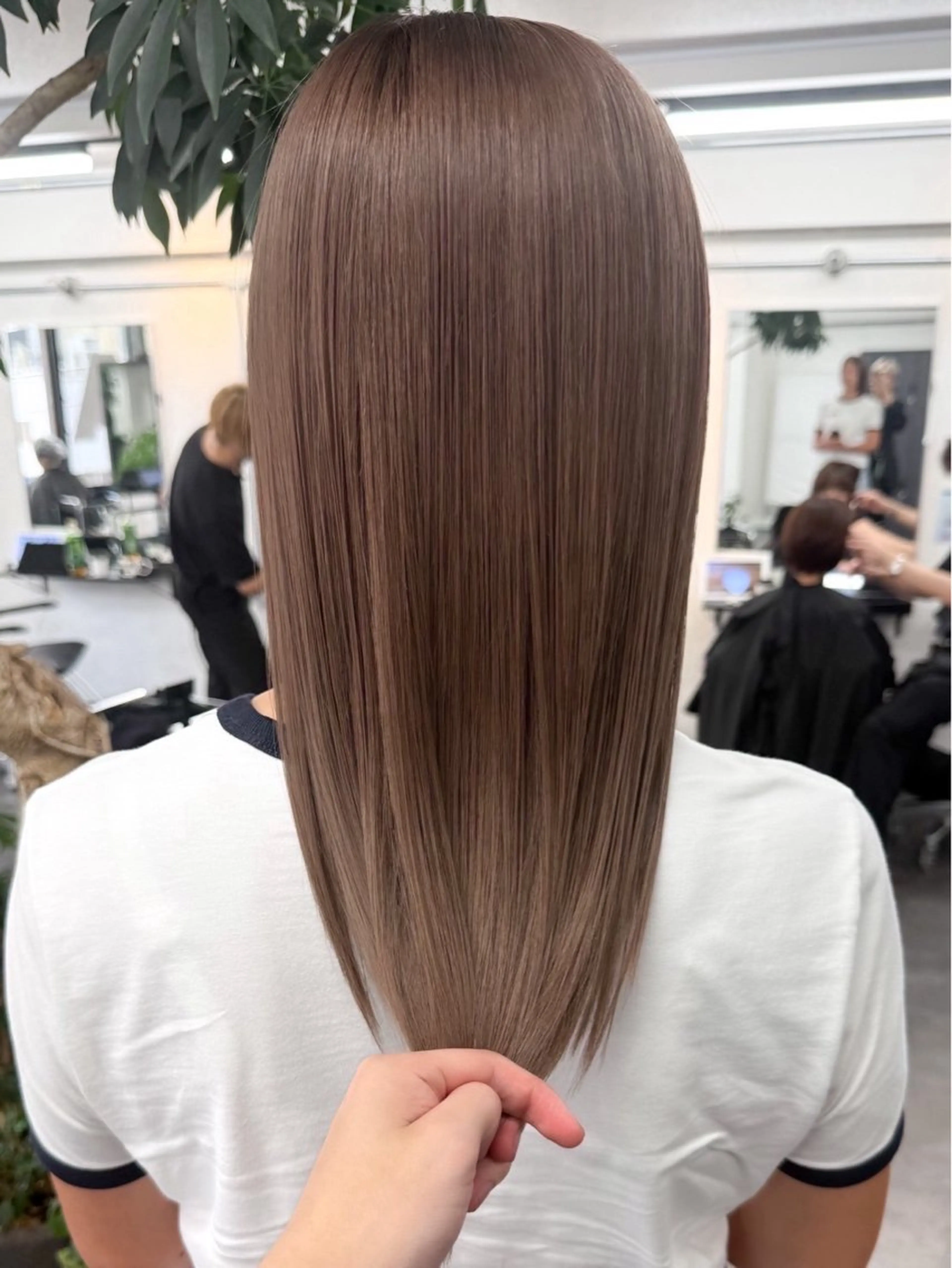 カラー トリートメント 透明感 カラー/国分寺のヘアスタイル