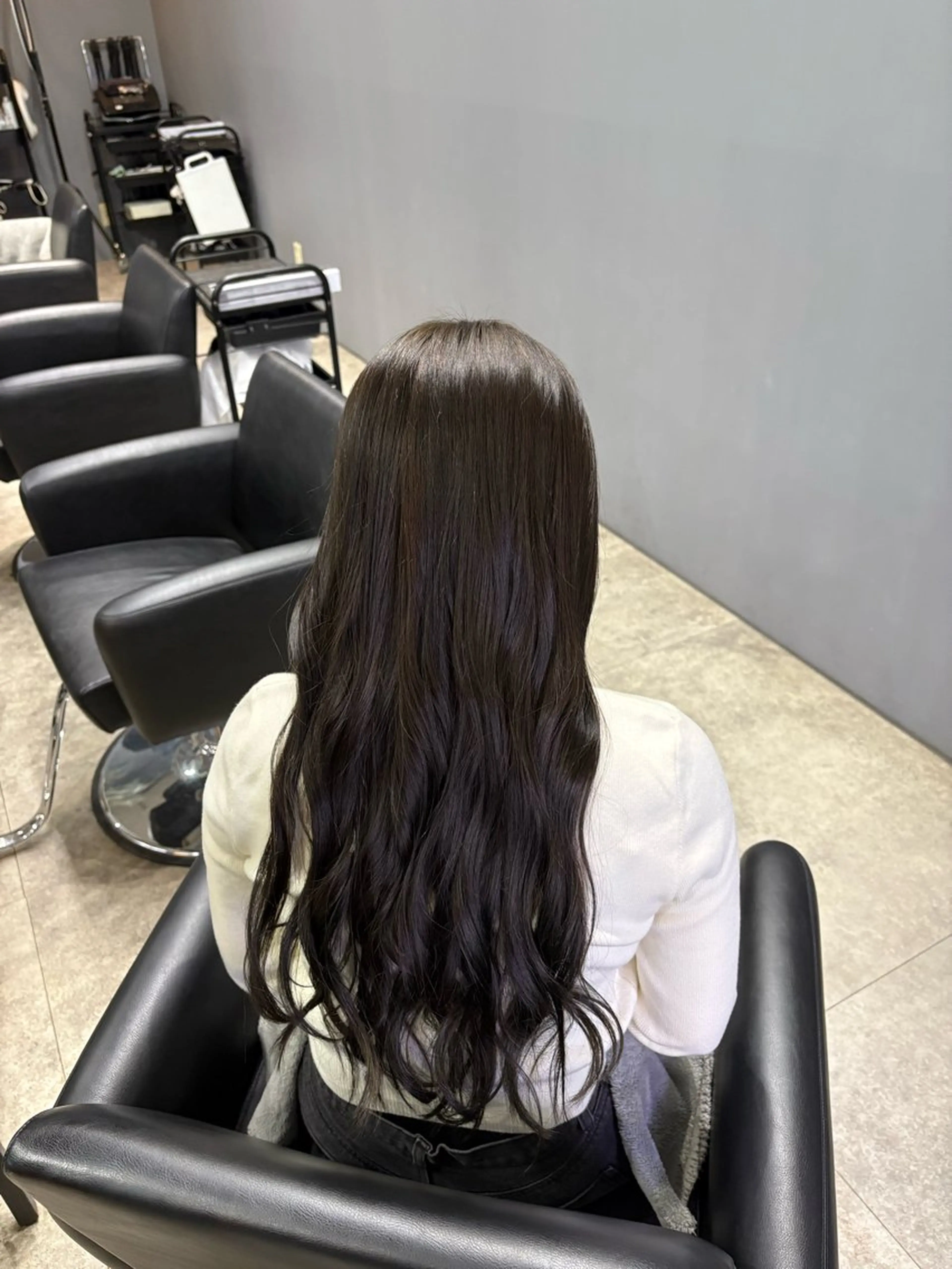 カラー ブラウンカラー ナチュラルブラウン ヘアカラー GLITTER🎀 saayaのヘアスタイル