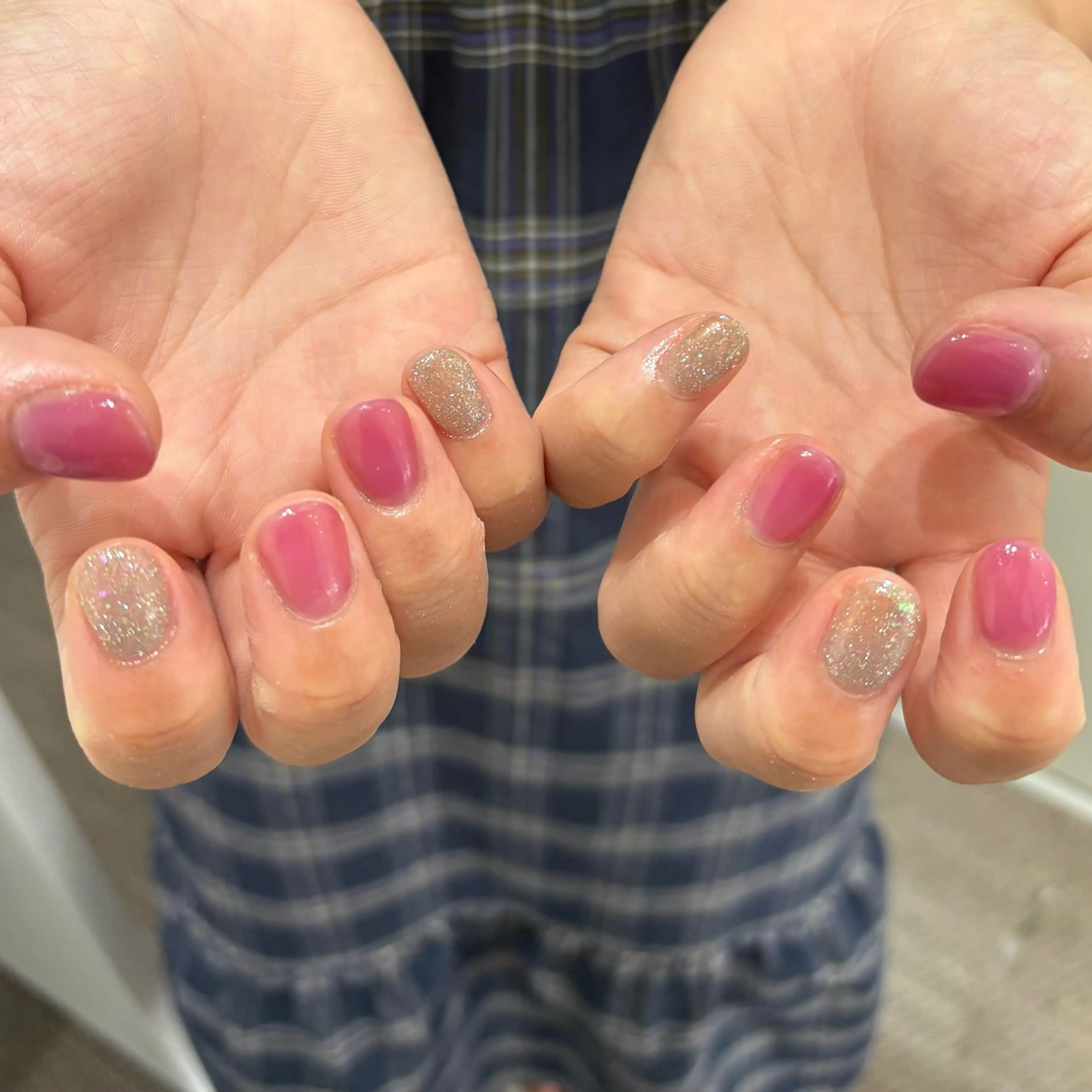 ネイル ハンドネイル eyelash&nail Lucia 難波店所属・田中 美羽のネイルデザイン