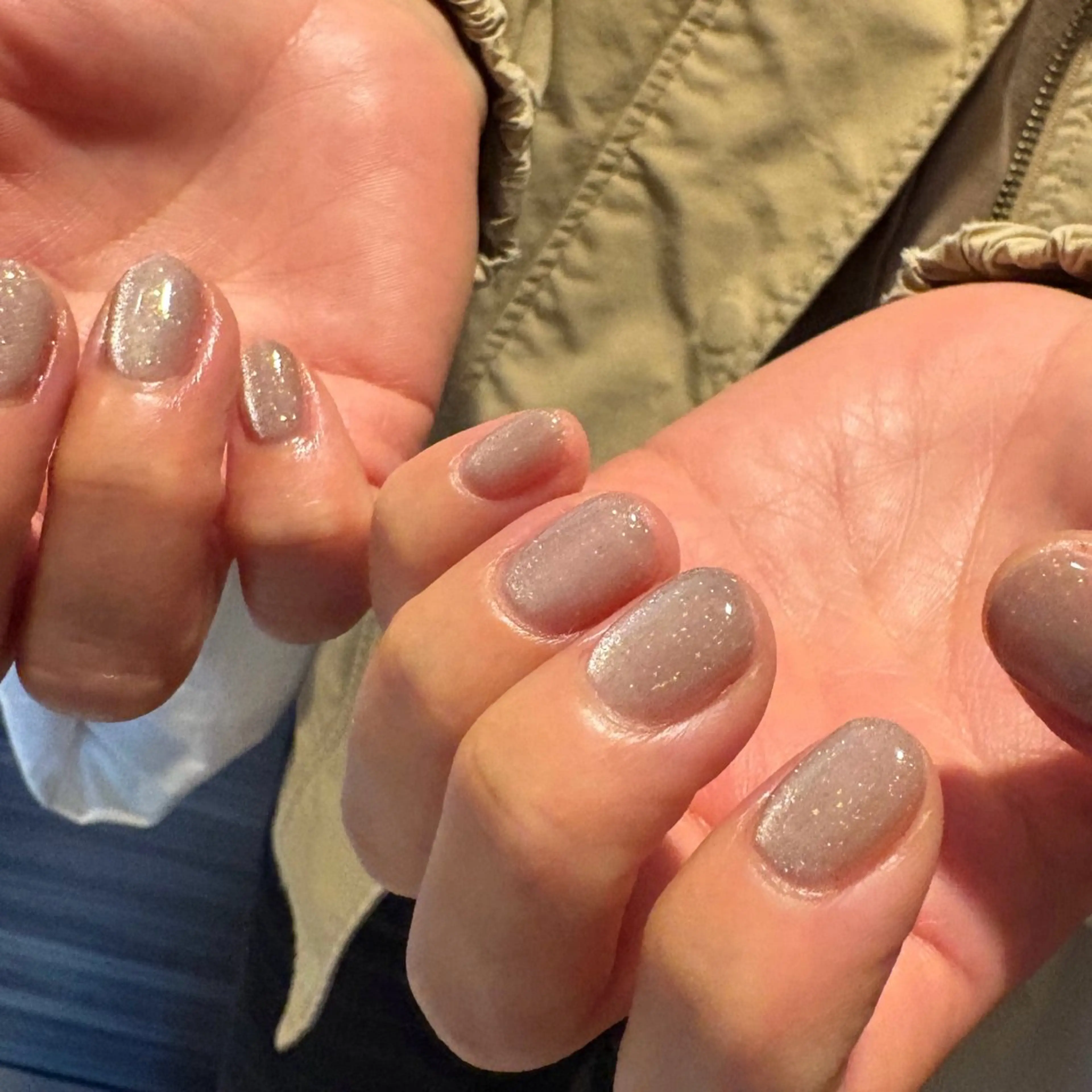 ネイル マグネットネイル ワンカラーネイル ショートネイル シンプルネイル ハンドネイル nail amuseのネイルデザイン