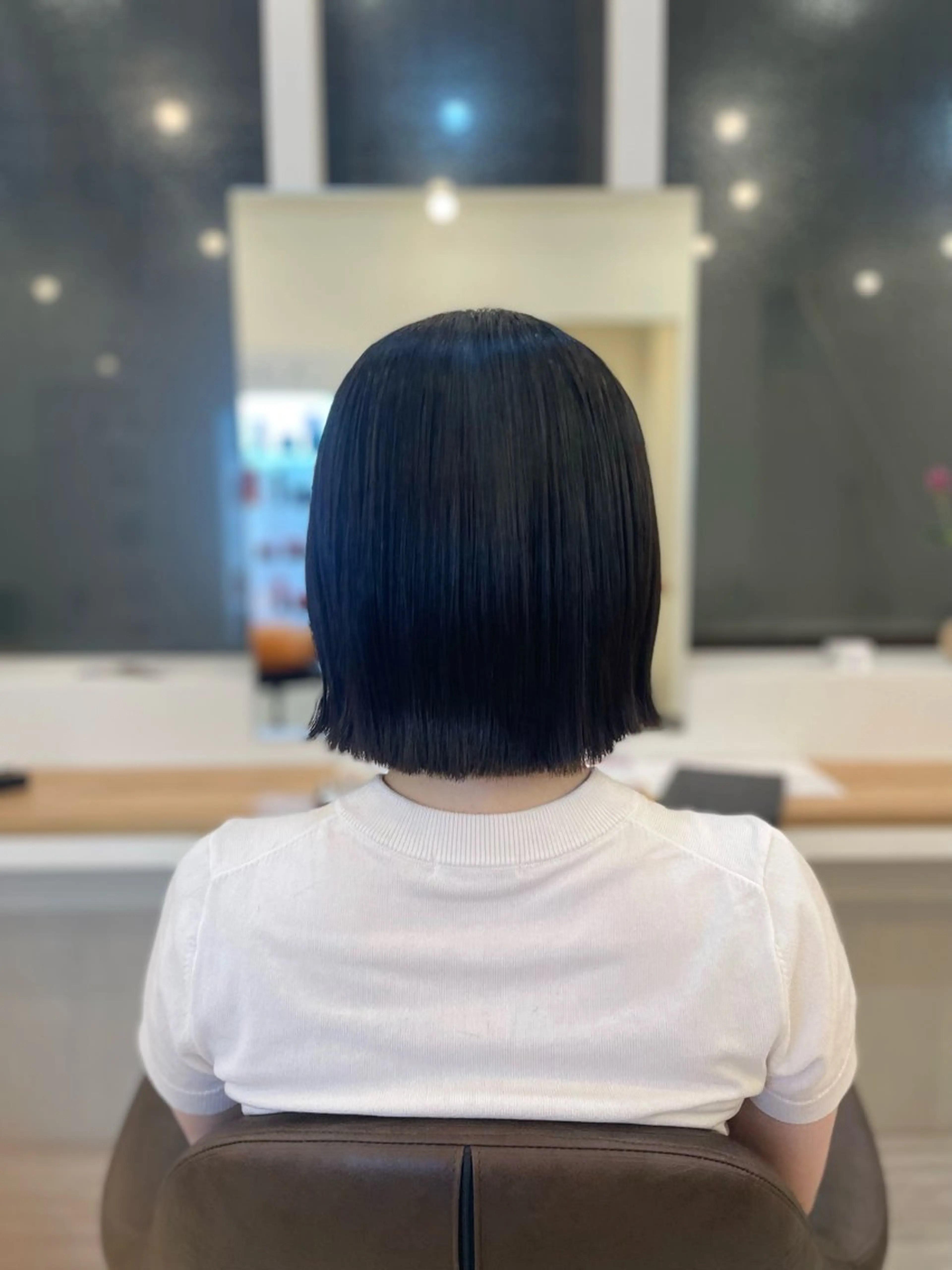 ミディアム ボブ 山下 柚奈のヘアスタイル