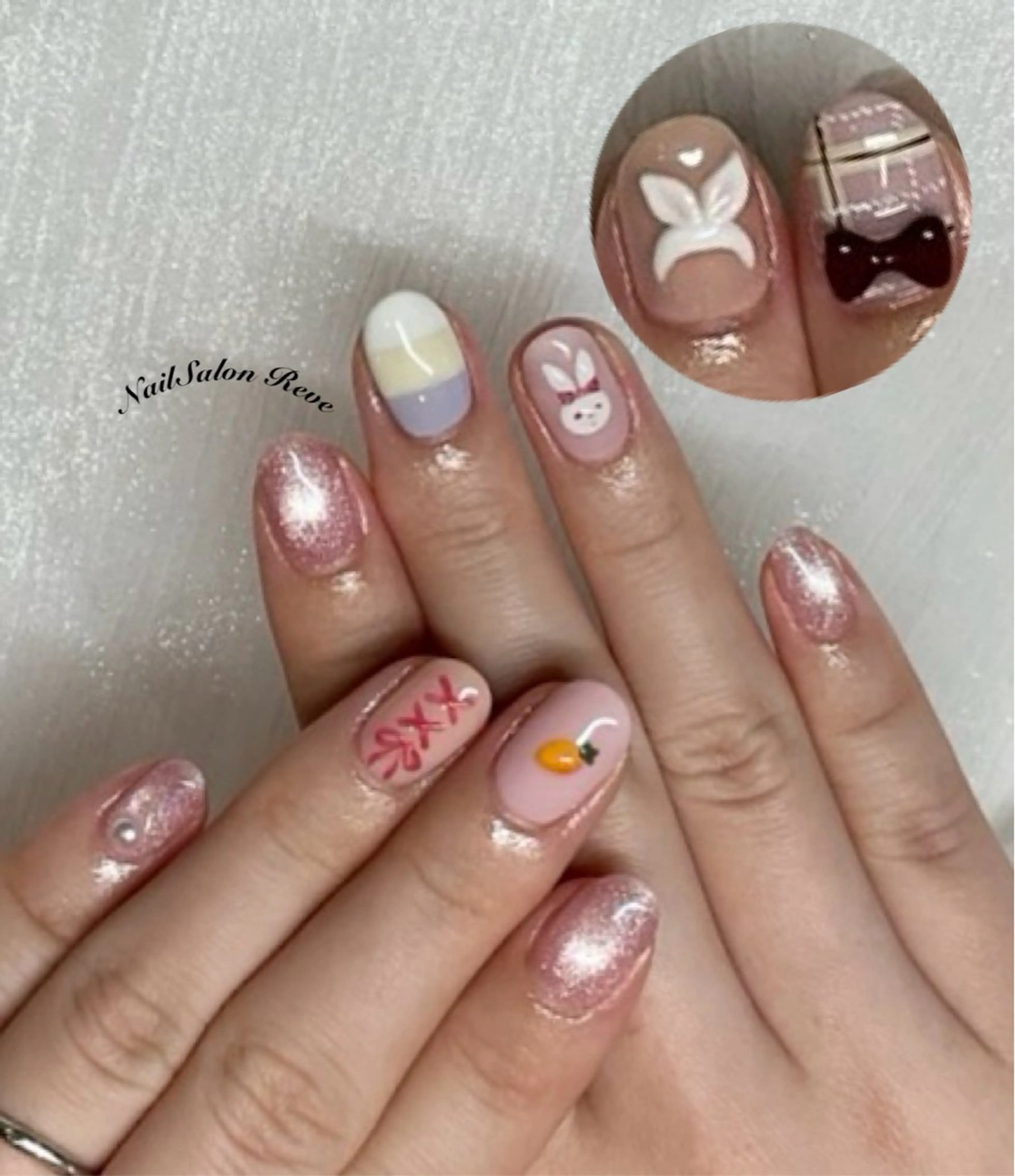 ショート NailSalon   Reve（ネイルサロン レーヴ）所属・NailSalon Reveのネイルデザイン