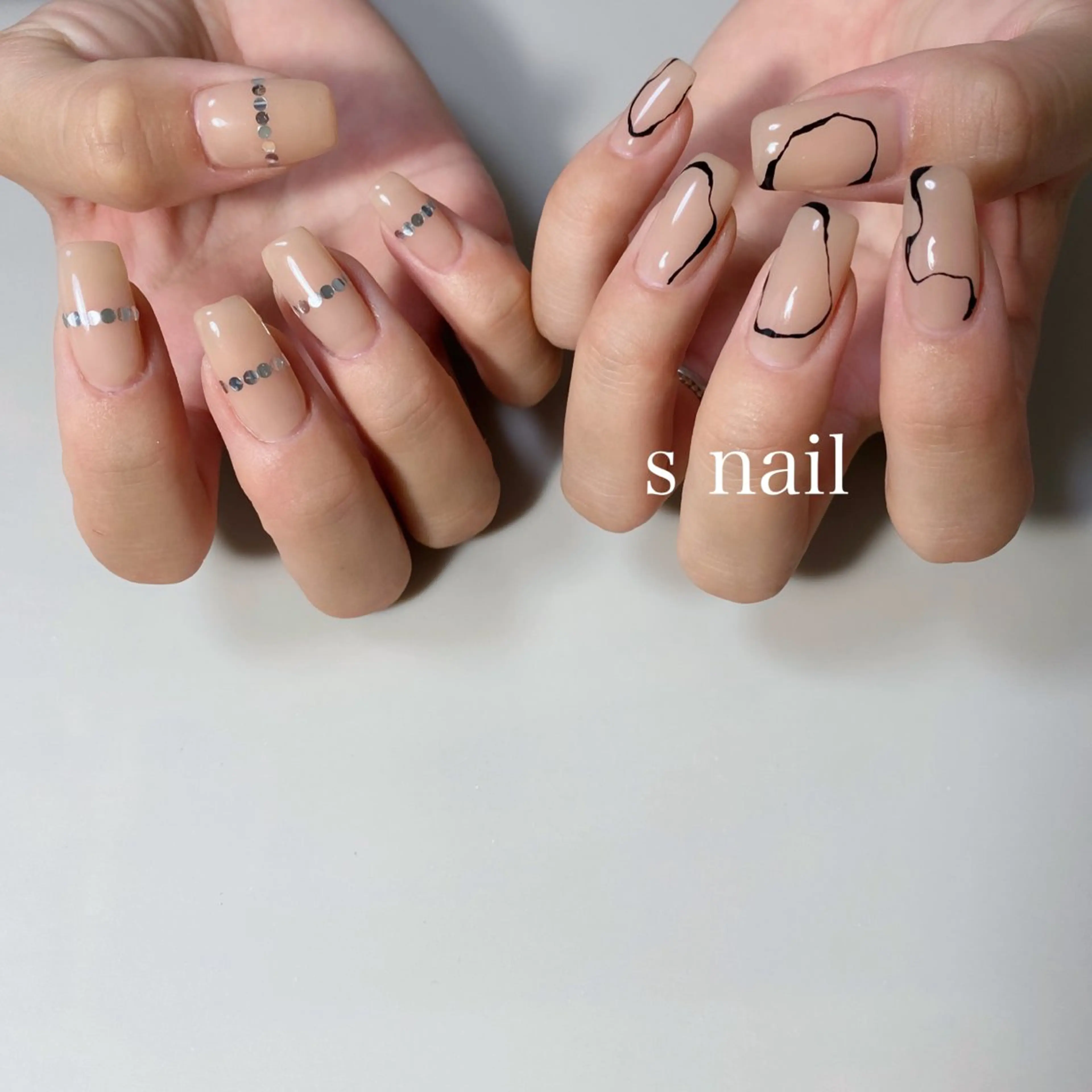 ネイル アートネイル ハンドネイル s nail さとよしみゆきのネイルデザイン