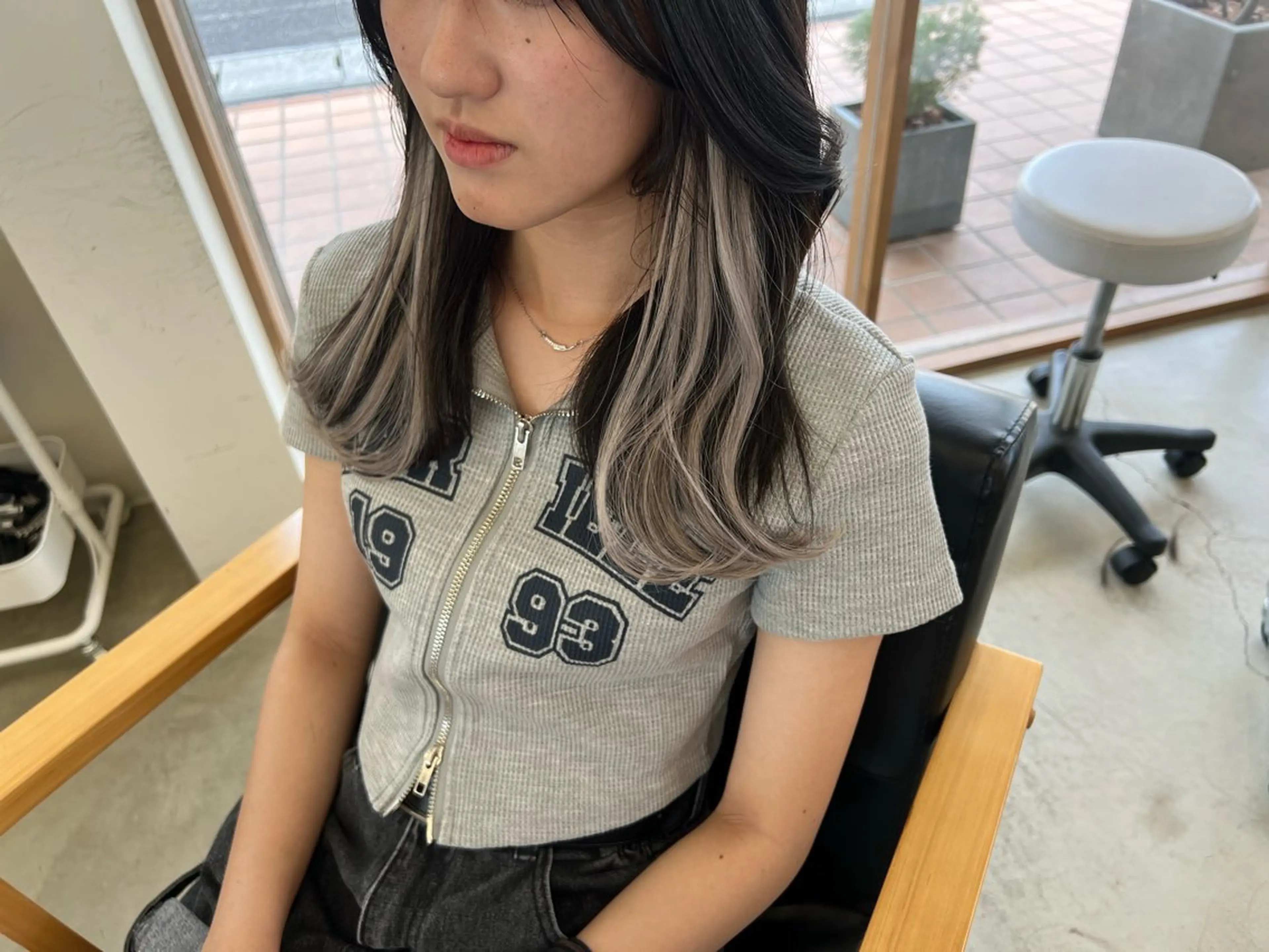 セミロング エクステ エクステ vince. moekoのヘアスタイル