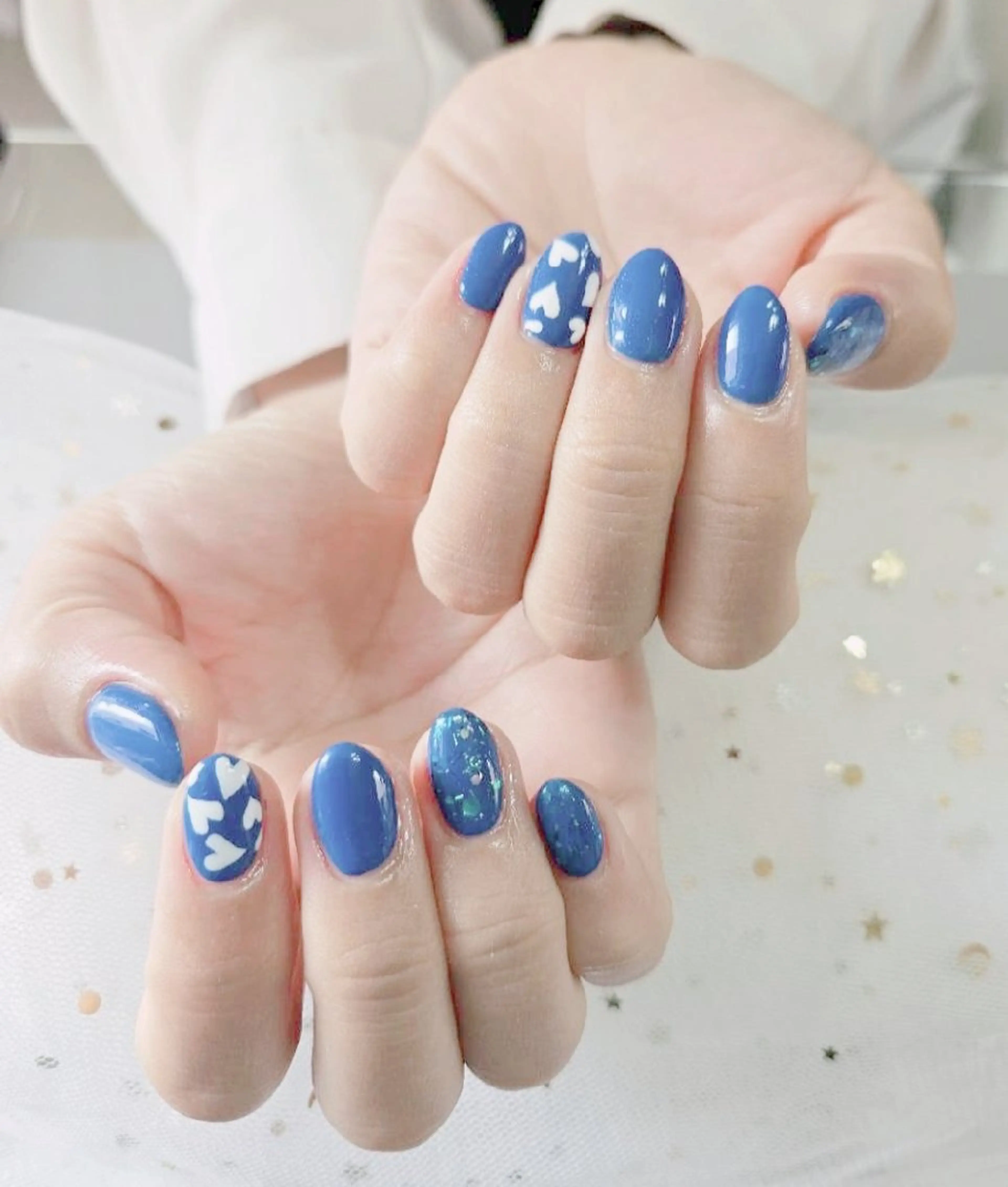 ネイル ジェルネイル パラジェル ハンドネイル ハンドケア Beaubie  nailサロンのネイルデザイン