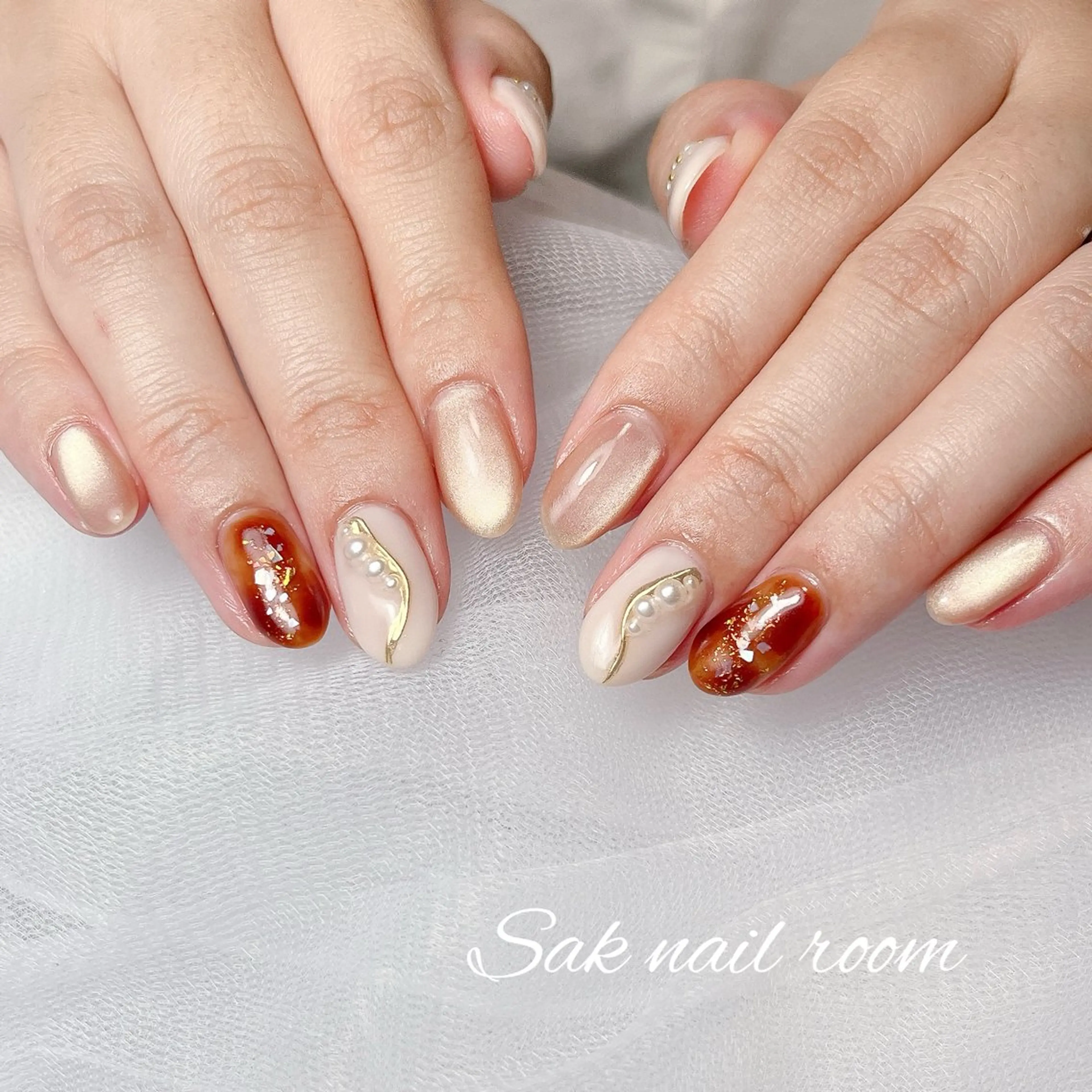 ネイル ハンドネイル Sak nailroomのネイルデザイン
